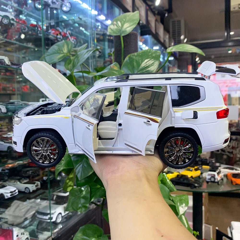1:18 Toyota Land Cruiser LC300 Diecast Model Car by CHIZHI | SUV Alloy Scale Model with Sound & Light | Metal Body Collectible Toy for Kids & Adults - Mahal Al Madinahdiecast carMahal Al MadinahMahal Al Madinah1:18 Toyota Land Cruiser LC300 Diecast Model Car by CHIZHI | SUV Alloy Scale Model with Sound & Light | Metal Body Collectible Toy for Kids & Adults1:18 Toyota Land Cruiser LC300 Diecast Model Car by CHIZHI | SUV Alloy Scale Model with Sound & Light | Metal Body Collectible Toy for Kids &