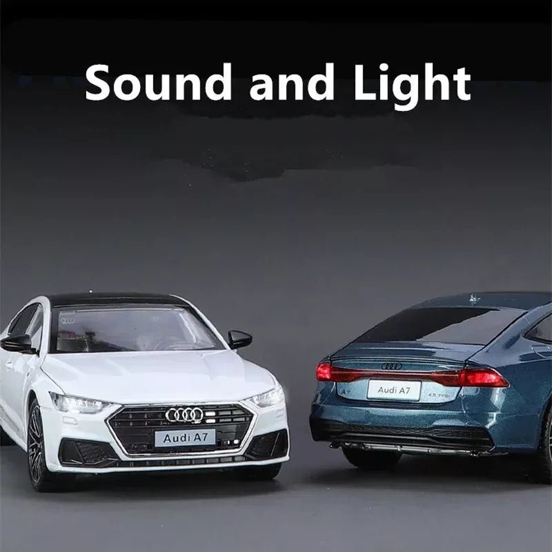 1:24 Die - Cast Audi A7 Model Car | Collectible Luxury Sedan Replica Alloy Metal Toy Car with Openable Doors & Pull - Back Action - Mahal Al MadinahMahal Al MadinahMahal Al MadinahBlack1:24 Die - Cast Audi A7 Model Car | Collectible Luxury Sedan Replica Alloy Metal Toy Car with Openable Doors & Pull - Back Action Mahal Al Madinah1:24 Die - Cast Audi A7 Model Car | Collectible Luxury Sedan Replica Alloy Metal Toy Car with Openable Doors & Pull - Back Action