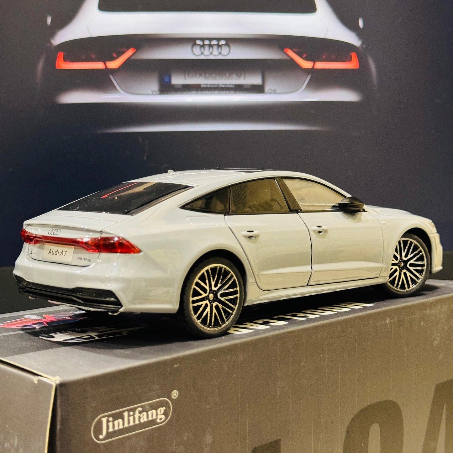1:24 Die - Cast Audi A7 Model Car | Collectible Luxury Sedan Replica Alloy Metal Toy Car with Openable Doors & Pull - Back Action - Mahal Al MadinahMahal Al MadinahMahal Al MadinahBlack1:24 Die - Cast Audi A7 Model Car | Collectible Luxury Sedan Replica Alloy Metal Toy Car with Openable Doors & Pull - Back Action Mahal Al Madinah1:24 Die - Cast Audi A7 Model Car | Collectible Luxury Sedan Replica Alloy Metal Toy Car with Openable Doors & Pull - Back Action