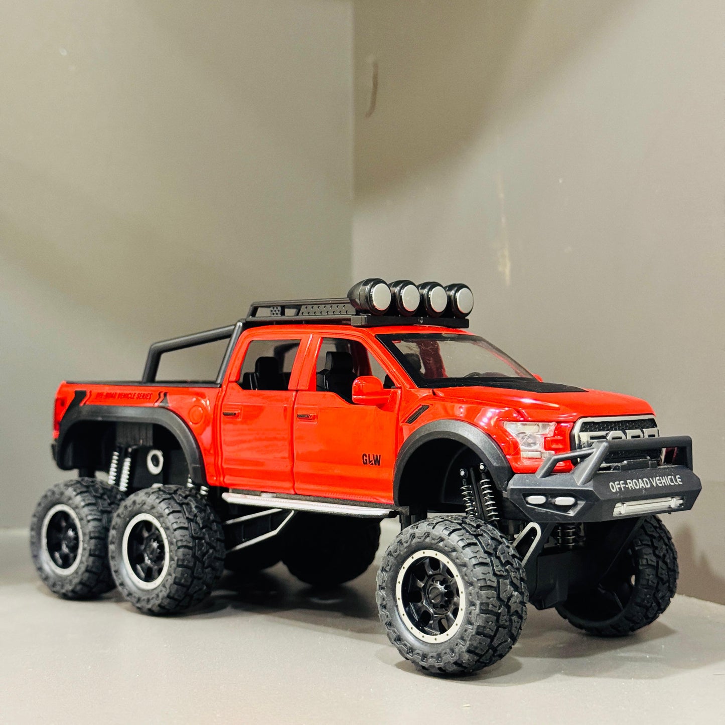 1:24 Ford Raptor F150 6x6 Diecast Model Truck | Modified Off - Road Alloy SUV | Pull Back Action | Metal Toy for Kids & Collectors - Mahal Al Madinahdiecast carMahal Al MadinahMahal Al MadinahBLUE1:24 Ford Raptor F150 6x6 Diecast Model Truck | Modified Off - Road Alloy SUV | Pull Back Action | Metal Toy for Kids & Collectors1:24 Ford Raptor F150 6x6 Diecast Model Truck | Modified Off - Road Alloy SUV | Pull Back Action | Metal Toy for Kids & Collectors