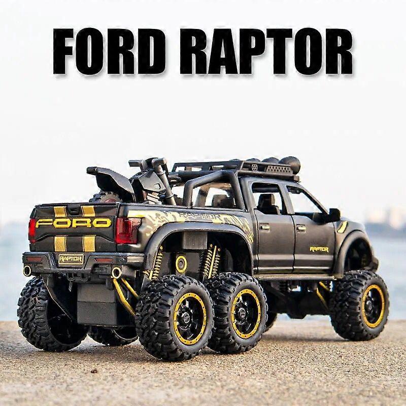 1:24 Ford Raptor F150 6x6 Diecast Model Truck | Modified Off - Road Alloy SUV | Pull Back Action | Metal Toy for Kids & Collectors - Mahal Al Madinahdiecast carMahal Al MadinahMahal Al MadinahBLUE1:24 Ford Raptor F150 6x6 Diecast Model Truck | Modified Off - Road Alloy SUV | Pull Back Action | Metal Toy for Kids & Collectors1:24 Ford Raptor F150 6x6 Diecast Model Truck | Modified Off - Road Alloy SUV | Pull Back Action | Metal Toy for Kids & Collectors