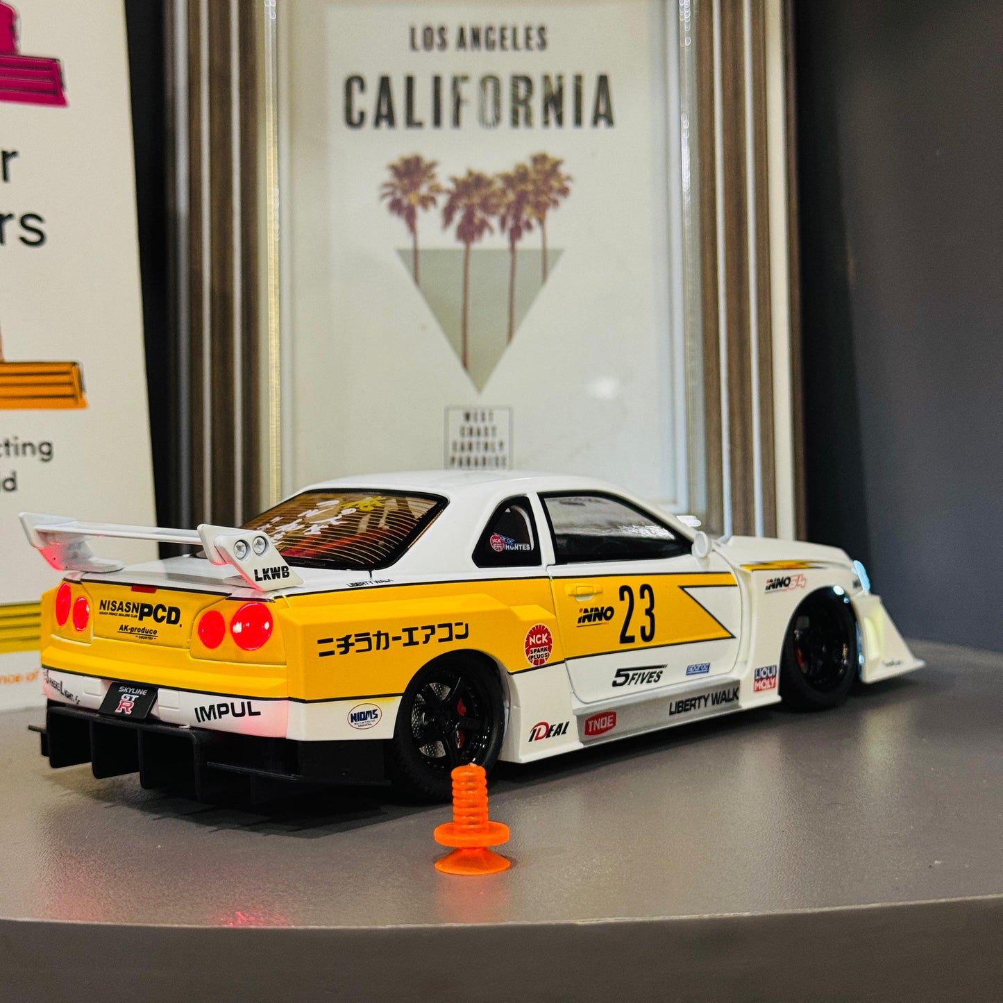 1:24 Nissan Skyline GTR R34 Ares Wide Body Diecast Model | Alloy Sports Car with Sound & Light - Mahal Al MadinahMahal Al MadinahMahal Al MadinahN1:24 Nissan Skyline GTR R34 Ares Wide Body Diecast Model | Alloy Sports Car with Sound & Light Mahal Al Madinah1:24 Nissan Skyline GTR R34 Ares Wide Body Diecast Model | Alloy Sports Car with Sound & Light