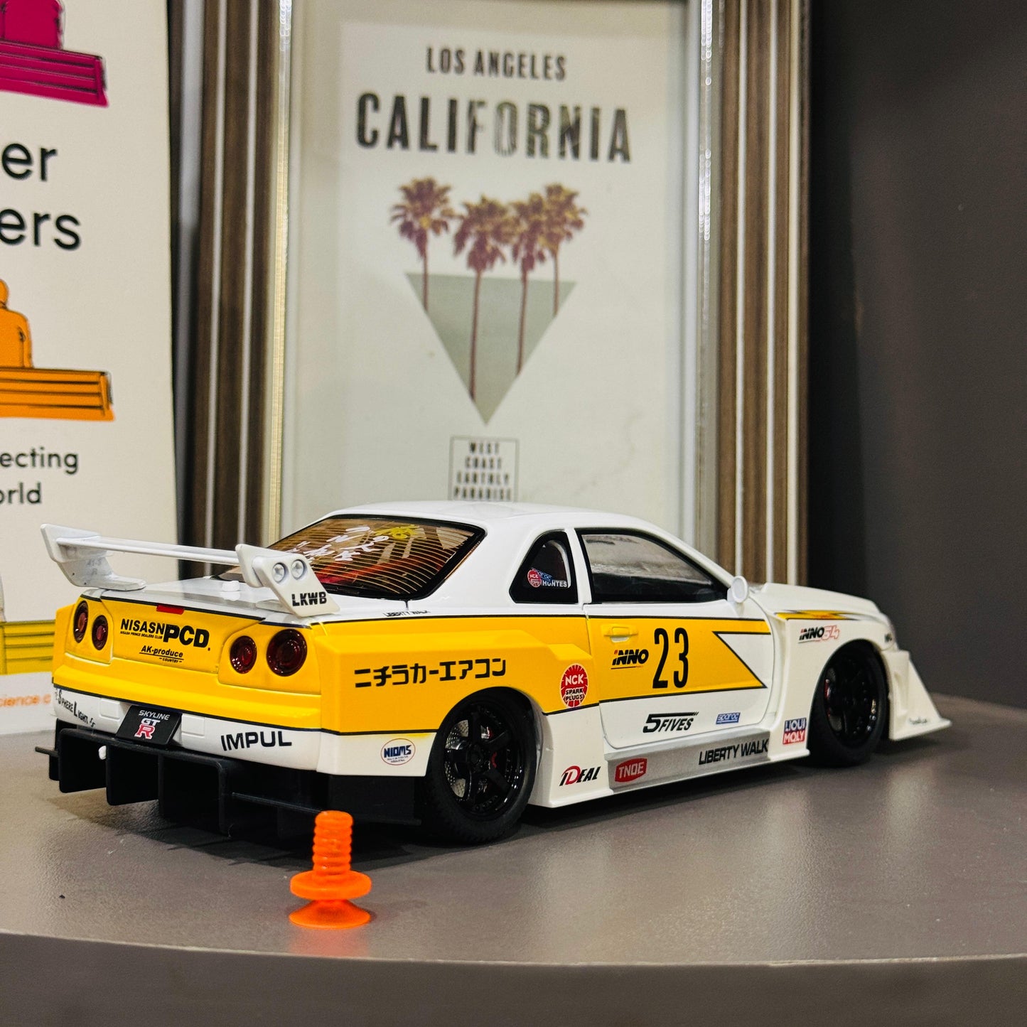 1:24 Nissan Skyline GTR R34 Ares Wide Body Diecast Model | Alloy Sports Car with Sound & Light - Mahal Al MadinahMahal Al MadinahMahal Al MadinahN1:24 Nissan Skyline GTR R34 Ares Wide Body Diecast Model | Alloy Sports Car with Sound & Light Mahal Al Madinah1:24 Nissan Skyline GTR R34 Ares Wide Body Diecast Model | Alloy Sports Car with Sound & Light