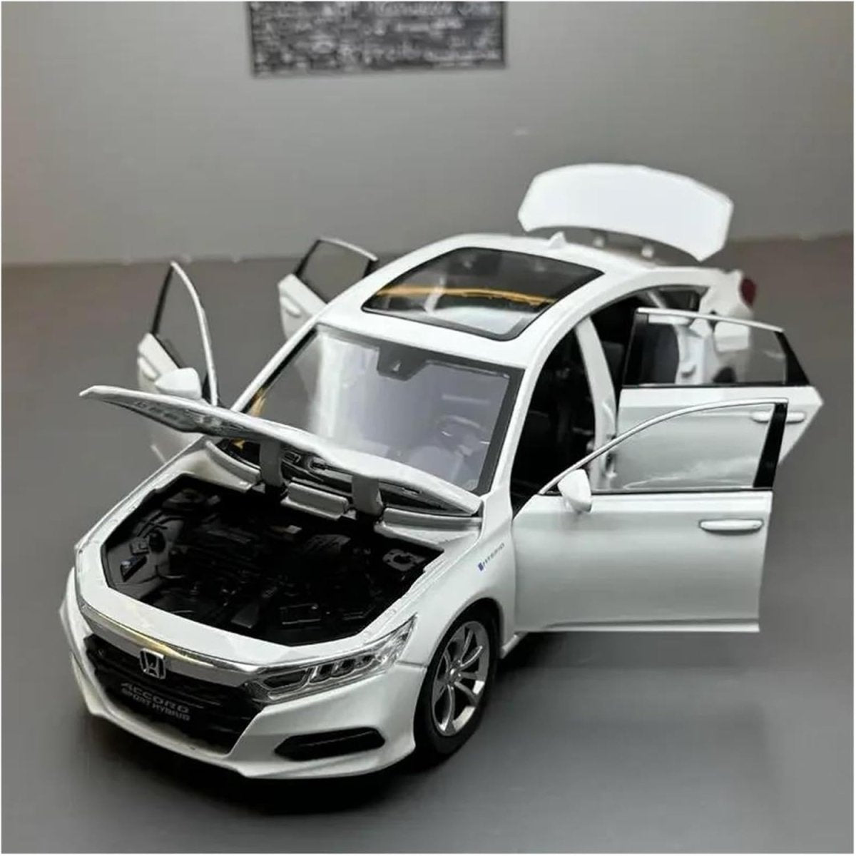 1:24 Premium Honda Accord Diecast Model Car – Metal Body, Pull Back Action, Openable Doors, Lights & Sound | Toy for Kids & Collectors - Mahal Al Madinahdiecast carMahal Al MadinahMahal Al MadinahWhite1:24 Premium Honda Accord Diecast Model Car – Metal Body, Pull Back Action, Openable Doors, Lights & Sound | Toy for Kids & Collectors.1:24 Premium Honda Accord Diecast Model Car – Metal Body, Pull Back Action, Openable Doors, Lights & Sound | Toy for Kids & Collectors