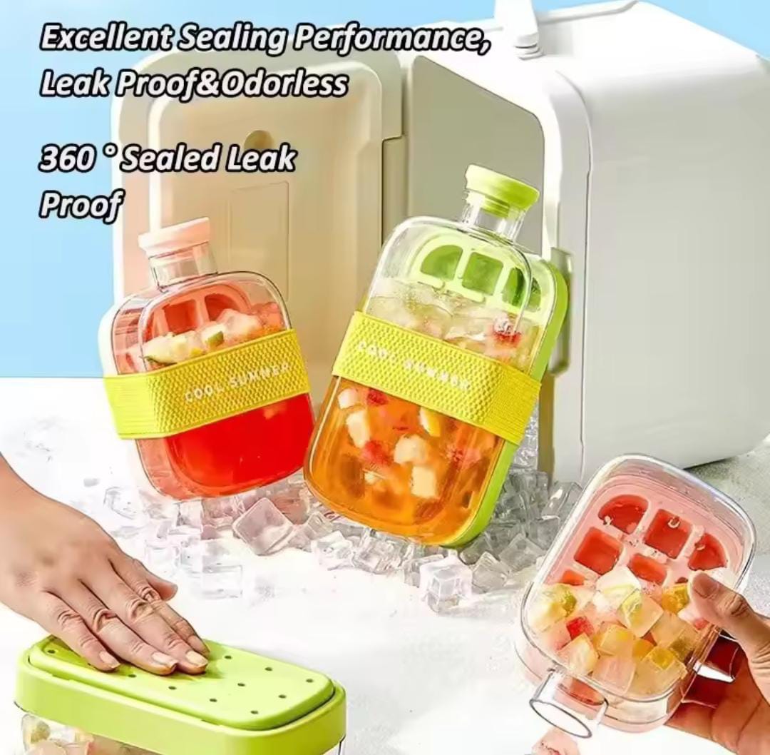 🧊💦 2 - in - 1 Ice Cube Tray & Drinking Bottle ❄ | No - Touch One - Click Ice Mold 🧃 | With Straw & Leakproof Lid 🚫👐 | Easy Ice Release & Sip Anywhere! 🥤 - Mahal Al MadinahDrinkware AccessoryMahal Al MadinahMahal Al Madinah🧊💦 2 - in - 1 Ice Cube Tray & Drinking Bottle ❄ | No - Touch One - Click Ice Mold 🧃 | With Straw & Leakproof Lid 🚫👐 | Easy Ice Release & Sip Anywhere! 🥤.🧊💦 2 - in - 1 Ice Cube Tray & Drinking Bottle ❄ | No - Touch One - Click Ice Mold 🧃 | With Straw & Leakproof Lid 🚫👐 | Easy Ic