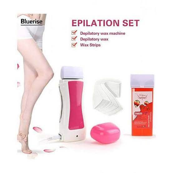 3 - in - 1 Roll - On Wax Heater Machine Kit | 40W Portable Electric Wax Roller with Refill & Strips for Painless Hair Removal – Salon & Home Use (100ml) - Mahal Al MadinahMahal Al MadinahMahal Al Madinah3 - in - 1 Roll - On Wax Heater Machine Kit | 40W Portable Electric Wax Roller with Refill & Strips for Painless Hair Removal – Salon & Home Use (100ml) Mahal Al Madinah3 - in - 1 Roll - On Wax Heater Machine Kit | 40W Portable Electric Wax Roller with Refill & Strips for Painless Hair Removal –