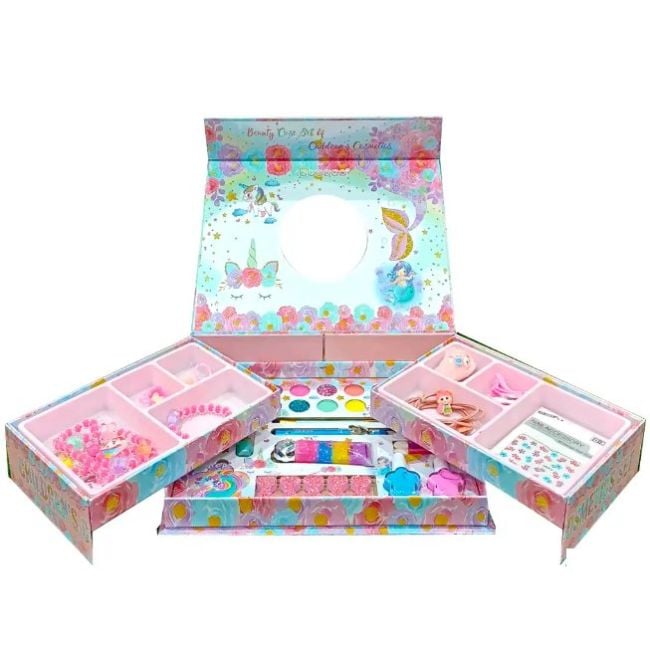42 Pcs Realistic Unicorn Makeup & Jewellery Briefcase for Girls – Pretend Beauty Set with Lipstick, Jewelry, Hair Accessories & Carry Case – Magical Gift for GIRLS - Mahal Al MadinahMAKEUP KITMahal Al MadinahMahal Al Madinah42 Pcs Realistic Unicorn Makeup & Jewellery Briefcase for Girls – Pretend Beauty Set with Lipstick, Jewelry, Hair Accessories & Carry Case – Magical Gift for GIRLS42 Pcs Realistic Unicorn Makeup & Jewellery Briefcase for Girls – Pretend Beauty Set with Lipstick, Jewelry, Hair