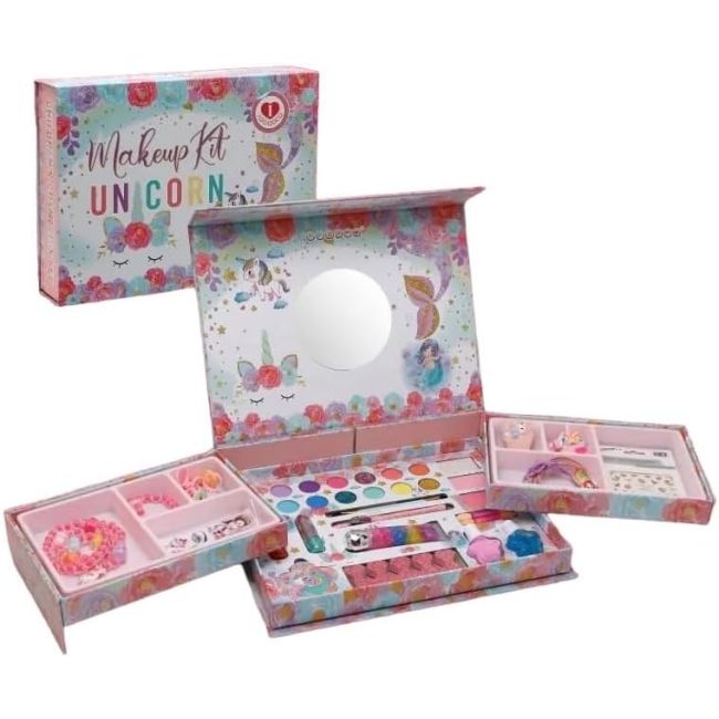 42 Pcs Realistic Unicorn Makeup & Jewellery Briefcase for Girls – Pretend Beauty Set with Lipstick, Jewelry, Hair Accessories & Carry Case – Magical Gift for GIRLS - Mahal Al MadinahMAKEUP KITMahal Al MadinahMahal Al Madinah42 Pcs Realistic Unicorn Makeup & Jewellery Briefcase for Girls – Pretend Beauty Set with Lipstick, Jewelry, Hair Accessories & Carry Case – Magical Gift for GIRLS42 Pcs Realistic Unicorn Makeup & Jewellery Briefcase for Girls – Pretend Beauty Set with Lipstick, Jewelry, Hair