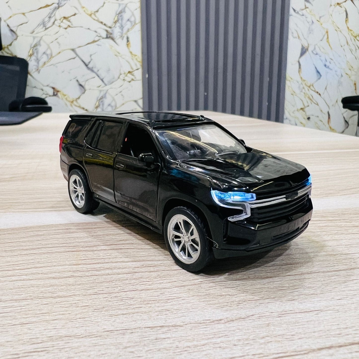 Diecast Chevrolet Tahoe Metal Car Model | Miniature Display Toy with Lights & Sound - Mahal Al MadinahMahal Al MadinahMahal Al MadinahDiecast Chevrolet Tahoe Metal Car Model | Miniature Display Toy with Lights & Sound.Diecast Chevrolet Tahoe Metal Car Model | Miniature Display Toy with Lights & Sound