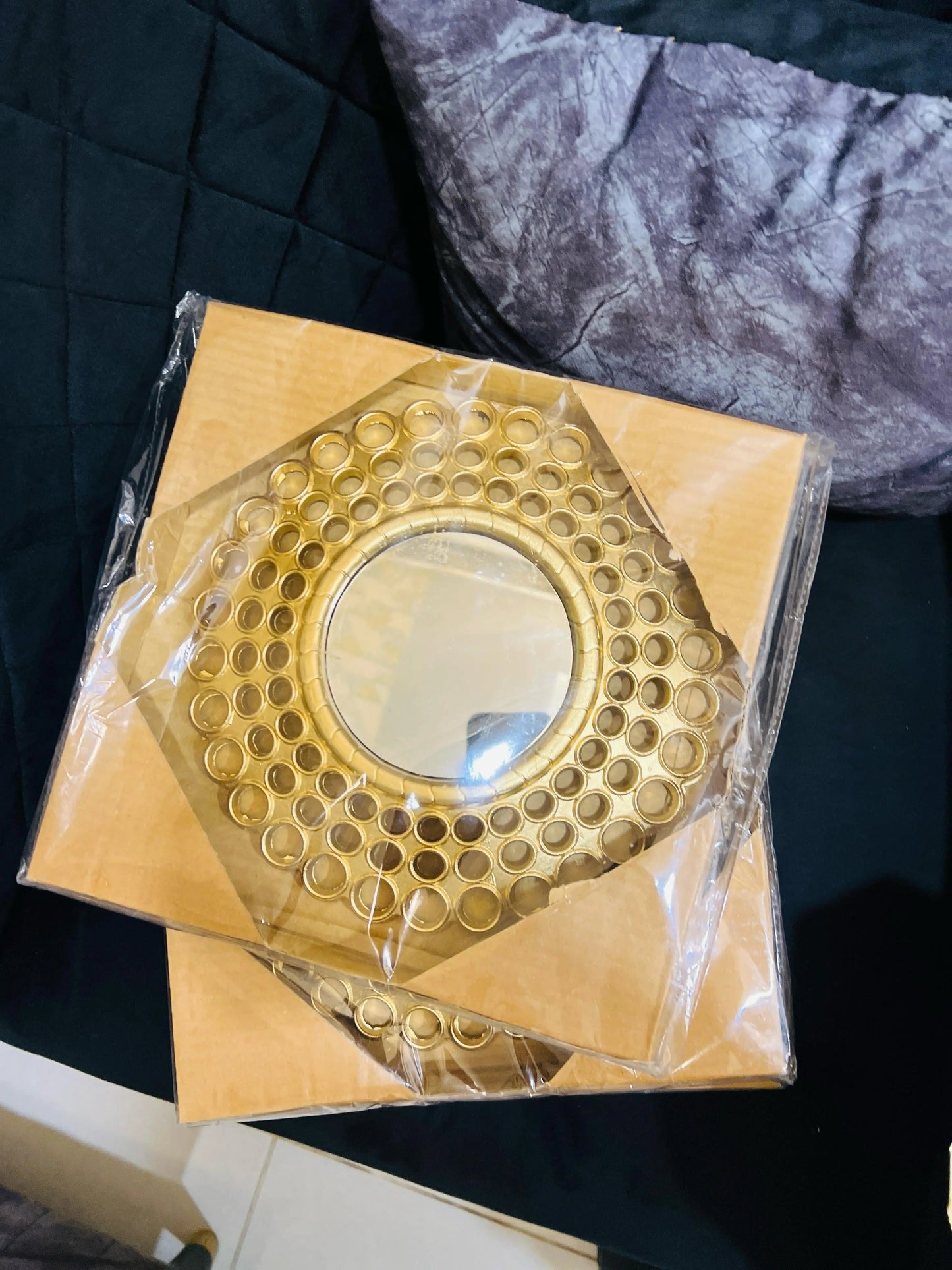 Elegant 3 - Piece Decorative Mirror Set – Gold Round Wall Mirrors for Bedroom, Living Room & Home Décor (10x10 Inches) - Mahal Al MadinahWall MirrorMahal Al MadinahMahal Al MadinahElegant 3 - Piece Decorative Mirror Set – Gold Round Wall Mirrors for Bedroom, Living Room & Home Décor (10x10 Inches) Mahal Al MadinahElegant 3 - Piece Decorative Mirror Set – Gold Round Wall Mirrors for Bedroom, Living Room & Home Décor (10x10 Inches)