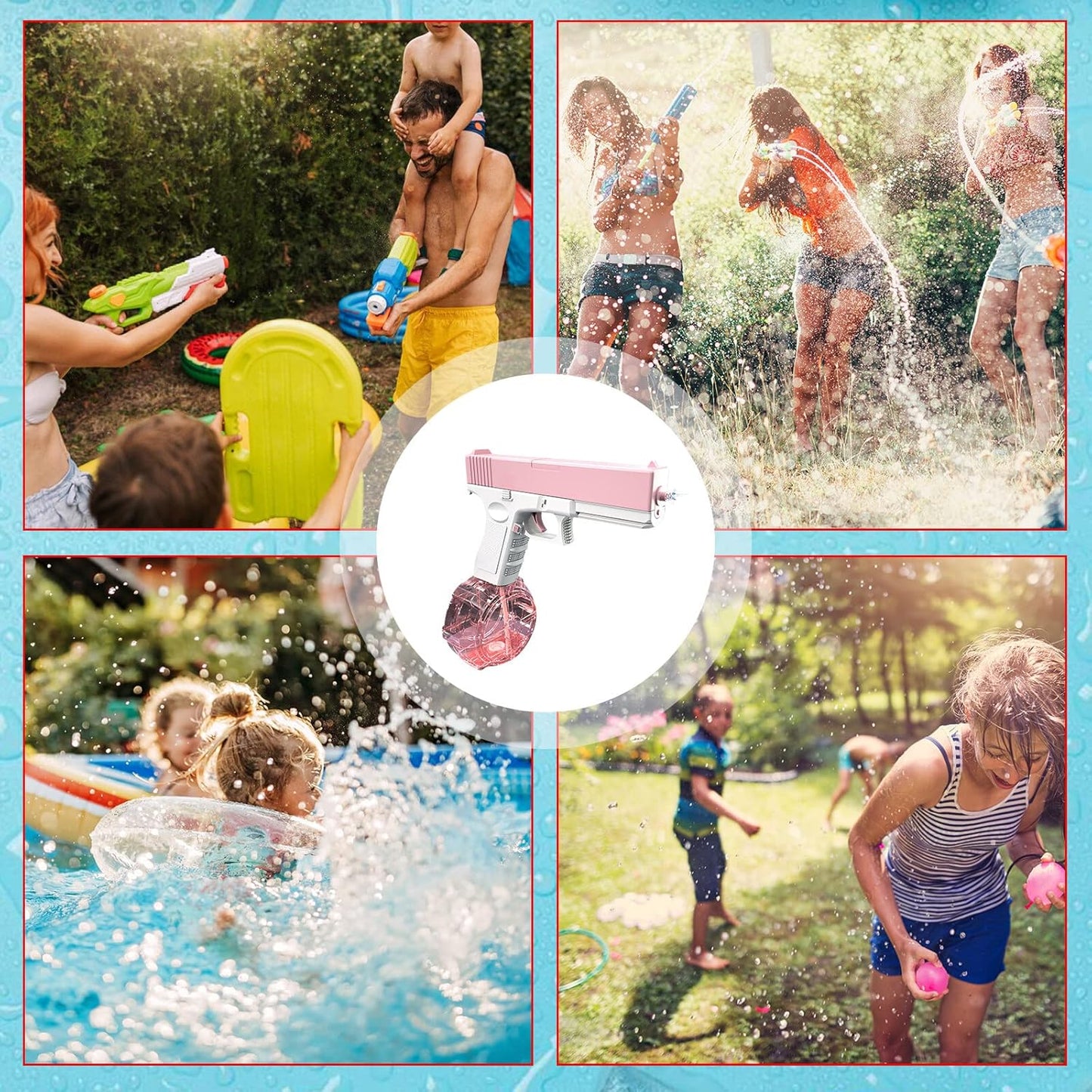 Full Automatic Electric Water Gun | 400+ Water Blasts | Long Range 22 - 29 FT | Rechargeable Squirt Gun Toy for Kids & Adults | Outdoor Summer Fun Blaster Soaker - Mahal Al MadinahWATER GUNMahal Al MadinahMahal Al MadinahFull Automatic Electric Water Gun | 400+ Water Blasts | Long Range 22 - 29 FT | Rechargeable Squirt Gun Toy for Kids & Adults | Outdoor Summer Fun Blaster SoakerFull Automatic Electric Water Gun | 400+ Water Blasts | Long Range 22 - 29 FT | Rechargeable Squirt Gun Toy for Kids &
