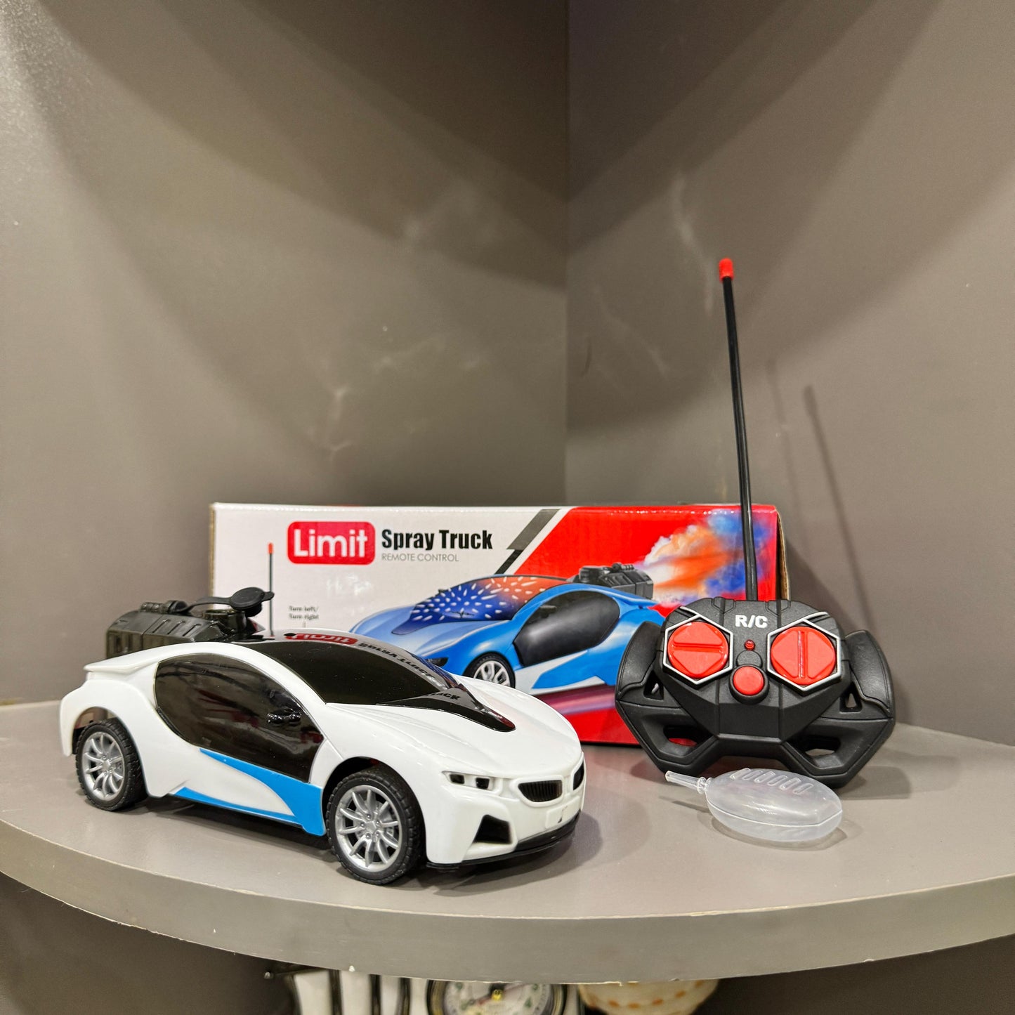Ground X Smoke Speed Drifting Remote Control Car | Rechargeable RC Vapor Car for Kids | Real Smoke Effect | High - Speed Racing Toy Gift for Boys - Mahal Al Madinahremote control carMahal Al MadinahMahal Al MadinahGround X Smoke Speed Drifting Remote Control Car | Rechargeable RC Vapor Car for Kids | Real Smoke Effect | High - Speed Racing Toy Gift for BoysGround X Smoke Speed Drifting Remote Control Car | Rechargeable RC Vapor Car for Kids | Real Smoke Effect | High - Speed Racing Toy Gift for