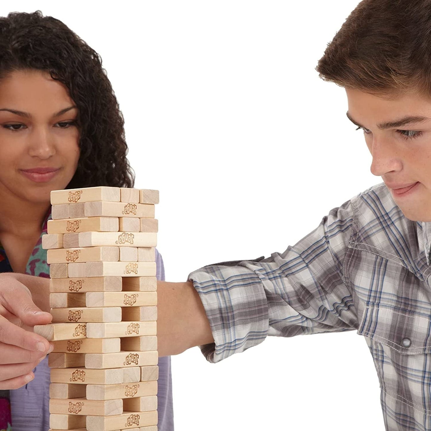 Hasbro Classic Jenga Game | Authentic Hardwood Block Stacking Game for Family & Party Fun - Mahal Al MadinahMahal Al MadinahMahal Al MadinahHasbro Classic Jenga Game | Authentic Hardwood Block Stacking Game for Family & Party Fun Mahal Al MadinahHasbro Classic Jenga Game | Authentic Hardwood Block Stacking Game for Family & Party Fun