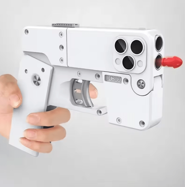 iPhone Style Toy Shooting Gun | Foam Dart Blaster with Shell Ejection Feature DERRINGER SCIENCE π§ͺ EDUCATION MODEL - Mahal Al MadinahMahal Al MadinahMahal Al MadinahBlackiPhone Style Toy Shooting Gun | Foam Dart Blaster with Shell Ejection Feature DERRINGER SCIENCE π§ͺ EDUCATION MODEL Mahal Al MadinahiPhone Style Toy Shooting Gun | Foam Dart Blaster with Shell Ejection Feature DERRINGER SCIENCE π§ͺ EDUCATION MODEL