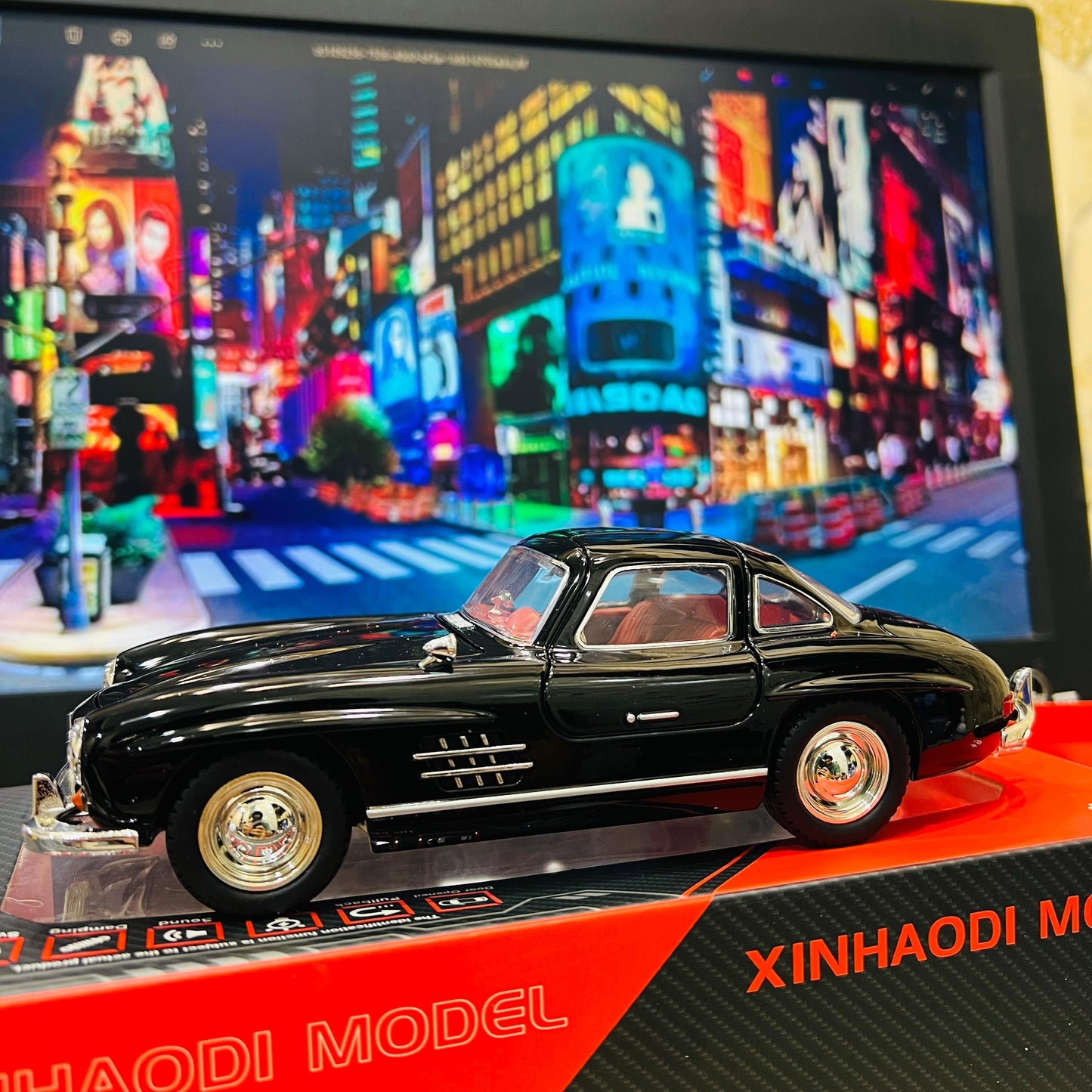 Kinsmart Mercedes - Benz 300SL Diecast Model Car | 1:36 Scale (5 - Inch) Alloy Sports Car with Sound & Light – Track Edition Collectible - Mahal Al MadinahMahal Al MadinahMahal Al MadinahKinsmart Mercedes - Benz 300SL Diecast Model Car | 1:36 Scale (5 - Inch) Alloy Sports Car with Sound & Light – Track Edition Collectible.Kinsmart Mercedes - Benz 300SL Diecast Model Car | 1:36 Scale (5 - Inch) Alloy Sports Car with Sound & Light – Track Edition Collectible