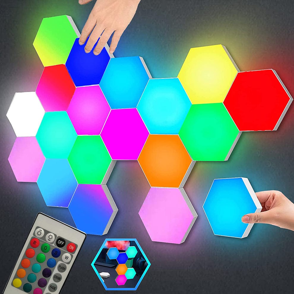 LED Quantum Lamp 🔷 Hexagonal Touch Sensor Light – Modular Wall Panel for Ambient Décor ✨ - Mahal Al MadinahMahal Al MadinahMahal Al MadinahLED Quantum Lamp 🔷 Hexagonal Touch Sensor Light – Modular Wall Panel for Ambient Décor ✨.LED Quantum Lamp 🔷 Hexagonal Touch Sensor Light – Modular Wall Panel for Ambient Décor ✨
