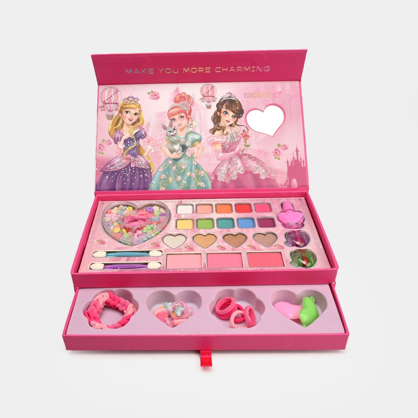 Love Beauty Girl – 17PCS Kids Makeup Set with Creative Accessories, Mirror, Lipsticks & Carry Case – Safe Pretend Beauty Toy for Girls - Mahal Al MadinahMAKEUP KITMahal Al MadinahMahal Al MadinahLove Beauty Girl – 17PCS Kids Makeup Set with Creative Accessories, Mirror, Lipsticks & Carry Case – Safe Pretend Beauty Toy for GirlsLove Beauty Girl – 17PCS Kids Makeup Set with Creative Accessories, Mirror, Lipsticks & Carry Case – Safe Pretend Beauty Toy for Girls