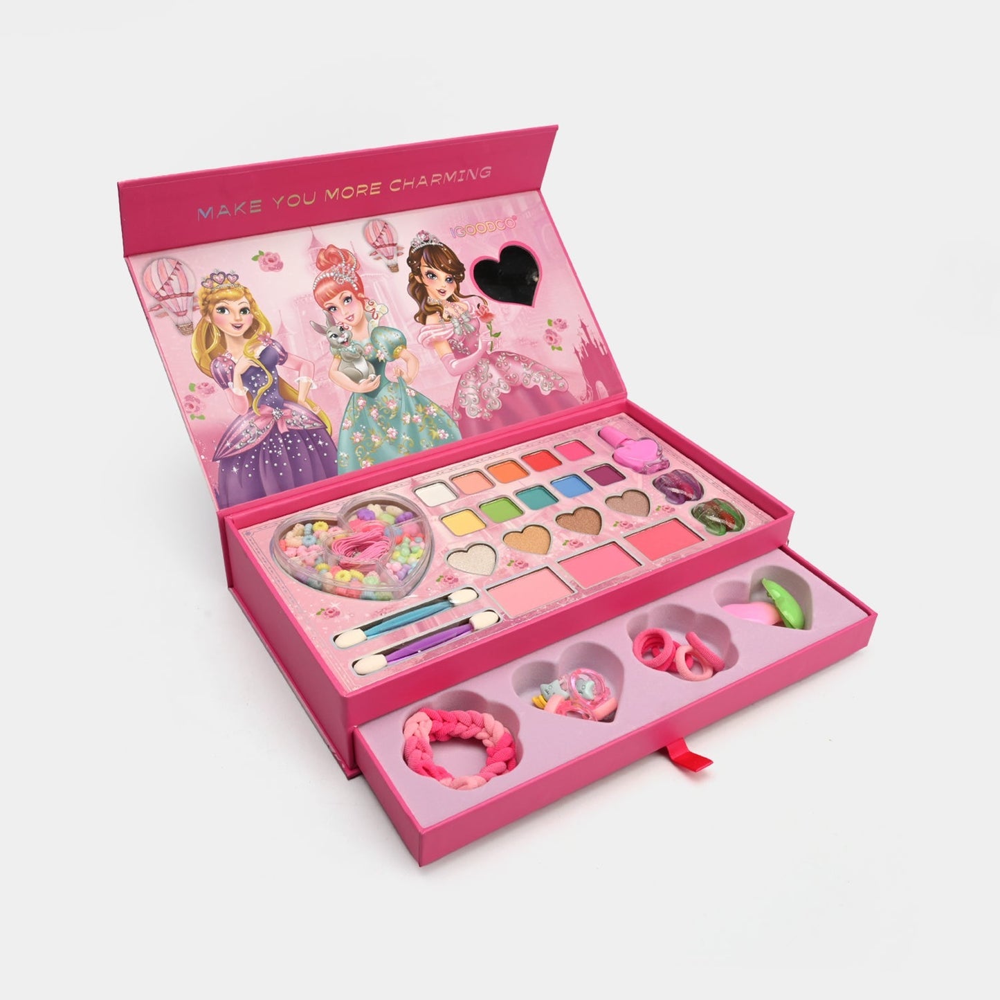 Love Beauty Girl – 17PCS Kids Makeup Set with Creative Accessories, Mirror, Lipsticks & Carry Case – Safe Pretend Beauty Toy for Girls - Mahal Al MadinahMAKEUP KITMahal Al MadinahMahal Al MadinahLove Beauty Girl – 17PCS Kids Makeup Set with Creative Accessories, Mirror, Lipsticks & Carry Case – Safe Pretend Beauty Toy for GirlsLove Beauty Girl – 17PCS Kids Makeup Set with Creative Accessories, Mirror, Lipsticks & Carry Case – Safe Pretend Beauty Toy for Girls
