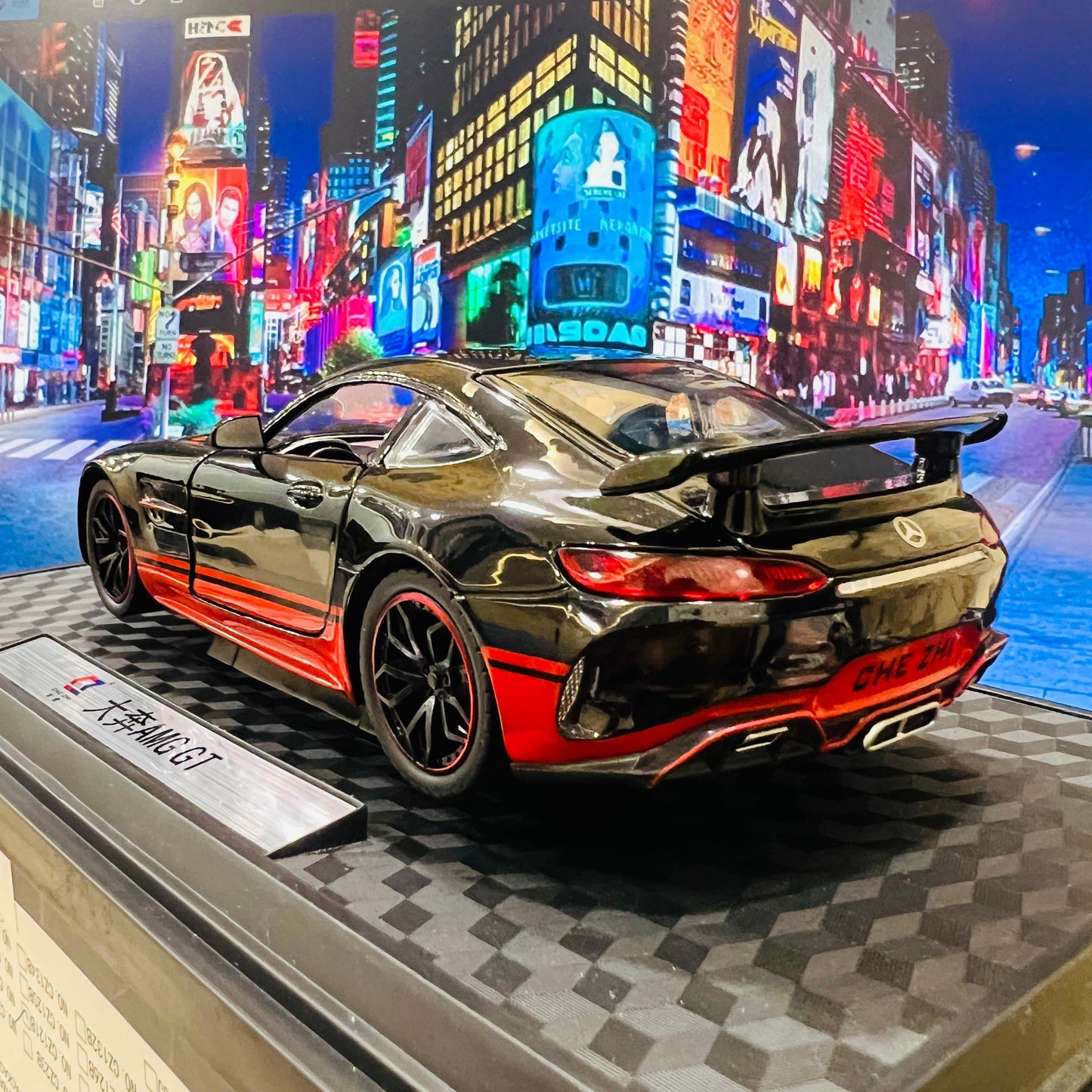 Mercedes - AMG GT V8 Turbo Diecast Model Car | 1:24 Scale Metal Coupe by CHE ZHI – Premium Collector’s Edition (Black) - Mahal Al MadinahMahal Al MadinahMahal Al MadinahBlackMercedes - AMG GT V8 Turbo Diecast Model Car | 1:24 Scale Metal Coupe by CHE ZHI – Premium Collector’s Edition (Black) Mahal Al MadinahMercedes - AMG GT V8 Turbo Diecast Model Car | 1:24 Scale Metal Coupe by CHE ZHI – Premium Collector’s Edition (Black)