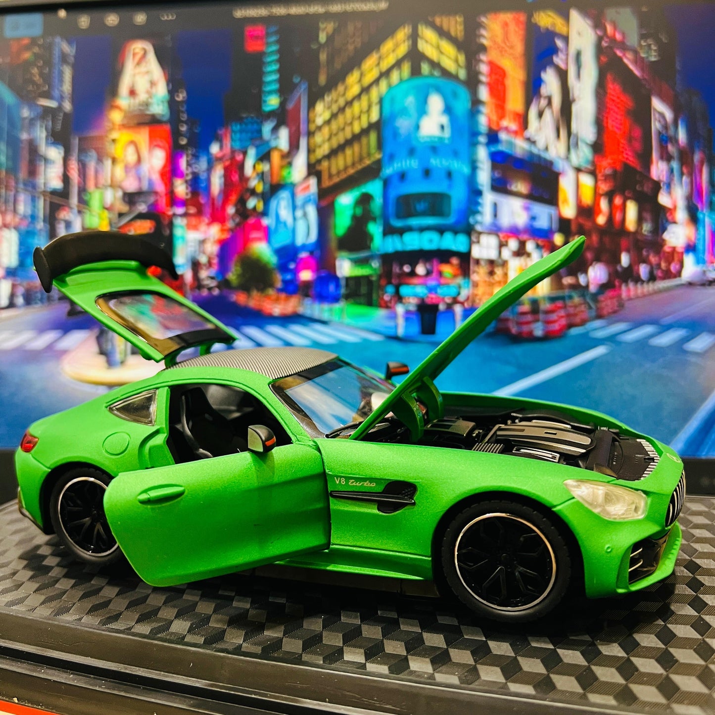 Mercedes - AMG GT V8 Turbo Diecast Model Car | 1:24 Scale Metal Coupe by CHE ZHI – Premium Collector’s Edition (Black) - Mahal Al MadinahMahal Al MadinahMahal Al MadinahBlackMercedes - AMG GT V8 Turbo Diecast Model Car | 1:24 Scale Metal Coupe by CHE ZHI – Premium Collector’s Edition (Black) Mahal Al MadinahMercedes - AMG GT V8 Turbo Diecast Model Car | 1:24 Scale Metal Coupe by CHE ZHI – Premium Collector’s Edition (Black)