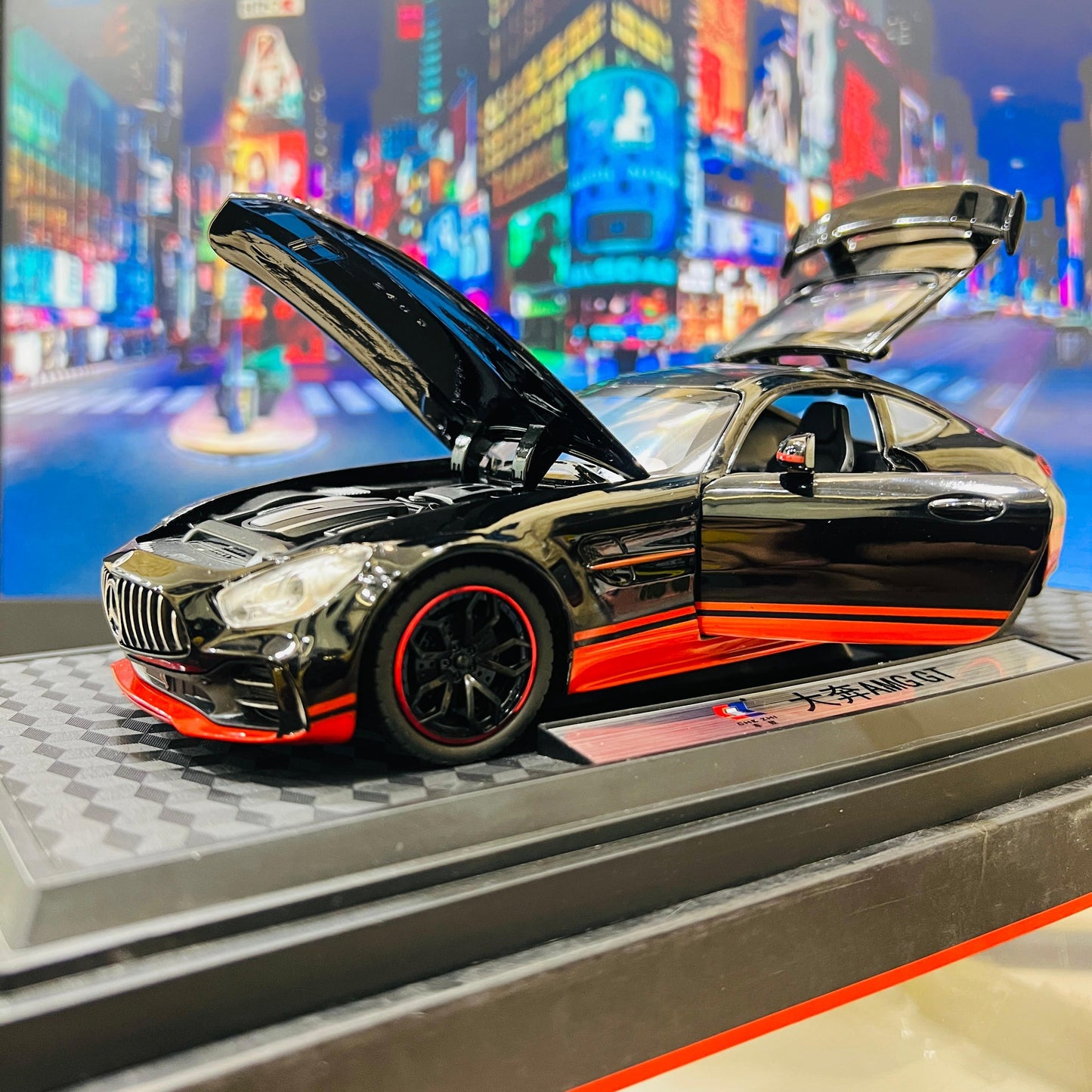 Mercedes - AMG GT V8 Turbo Diecast Model Car | 1:24 Scale Metal Coupe by CHE ZHI – Premium Collector’s Edition (Black) - Mahal Al MadinahMahal Al MadinahMahal Al MadinahBlackMercedes - AMG GT V8 Turbo Diecast Model Car | 1:24 Scale Metal Coupe by CHE ZHI – Premium Collector’s Edition (Black) Mahal Al MadinahMercedes - AMG GT V8 Turbo Diecast Model Car | 1:24 Scale Metal Coupe by CHE ZHI – Premium Collector’s Edition (Black)