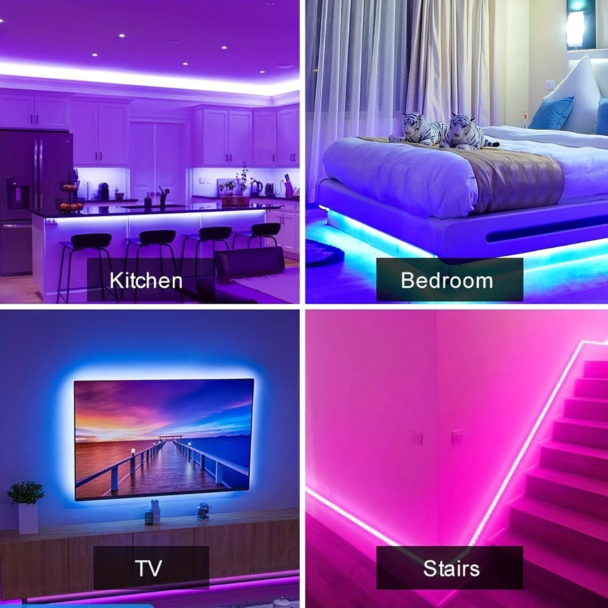 RGB LED Strip Lights with Music Sync | USB Powered 5V | 5M/10M/15M | Remote Control Flexible Light Strip for Room, Party, TV, Bedroom Decor - Mahal Al MadinahRGB LIGHTMahal Al MadinahMahal Al Madinah5 METERRGB LED Strip Lights with Music Sync | USB Powered 5V | 5M/10M/15M | Remote Control Flexible Light Strip for Room, Party, TV, Bedroom DecorRGB LED Strip Lights with Music Sync | USB Powered 5V | 5M/10M/15M | Remote Control Flexible Light Strip for Room, Party, TV, Bedroom Decor