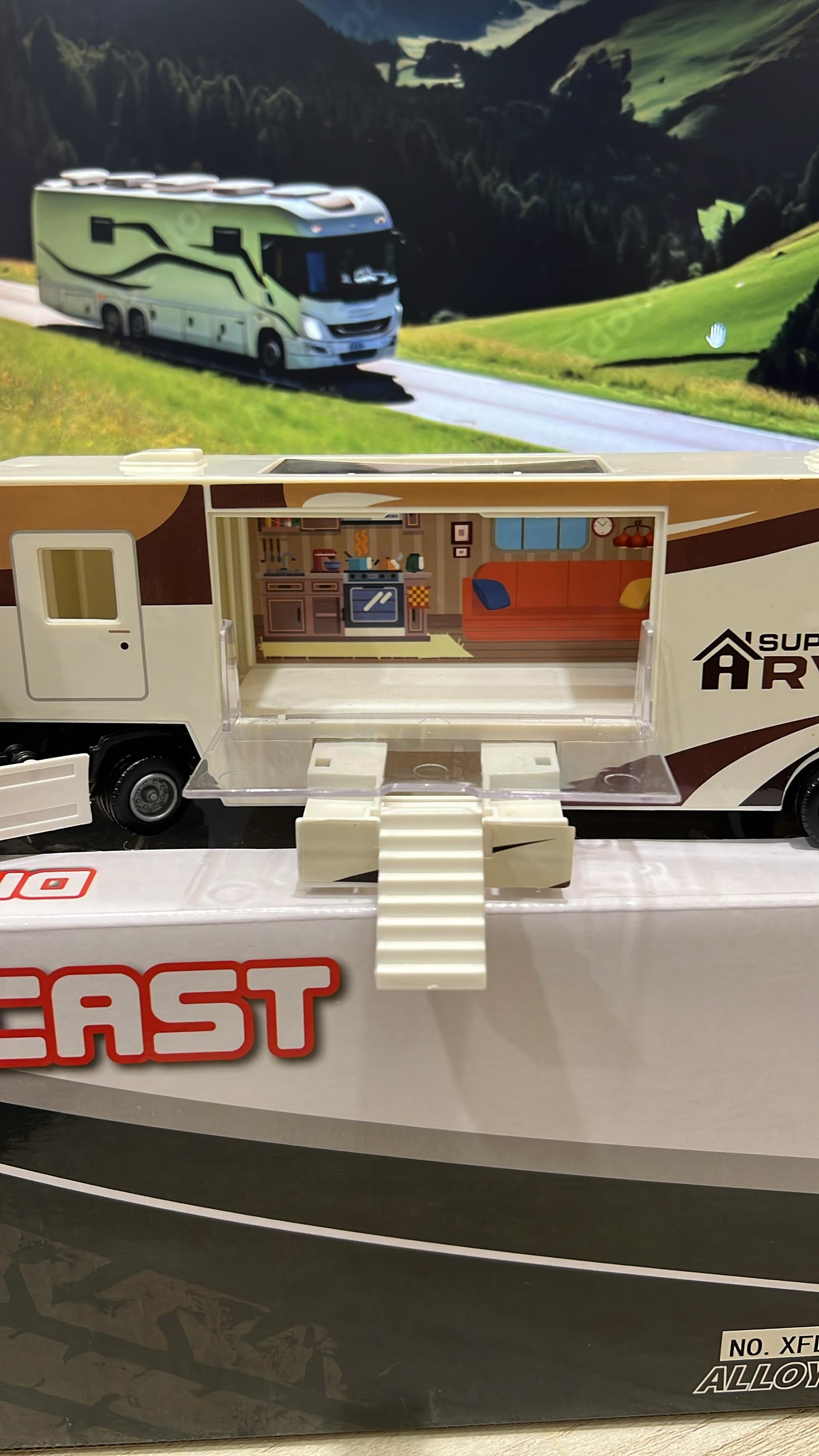Super RV Diecast Truck | 33cm Luxury Motorhome Model with Opening Interior & Pull - Back Action – Alloy Metal & ABS Collectible - Mahal Al MadinahMahal Al MadinahMahal Al MadinahSuper RV Diecast Truck | 33cm Luxury Motorhome Model with Opening Interior & Pull - Back Action – Alloy Metal & ABS Collectible.Super RV Diecast Truck | 33cm Luxury Motorhome Model with Opening Interior & Pull - Back Action – Alloy Metal & ABS Collectible