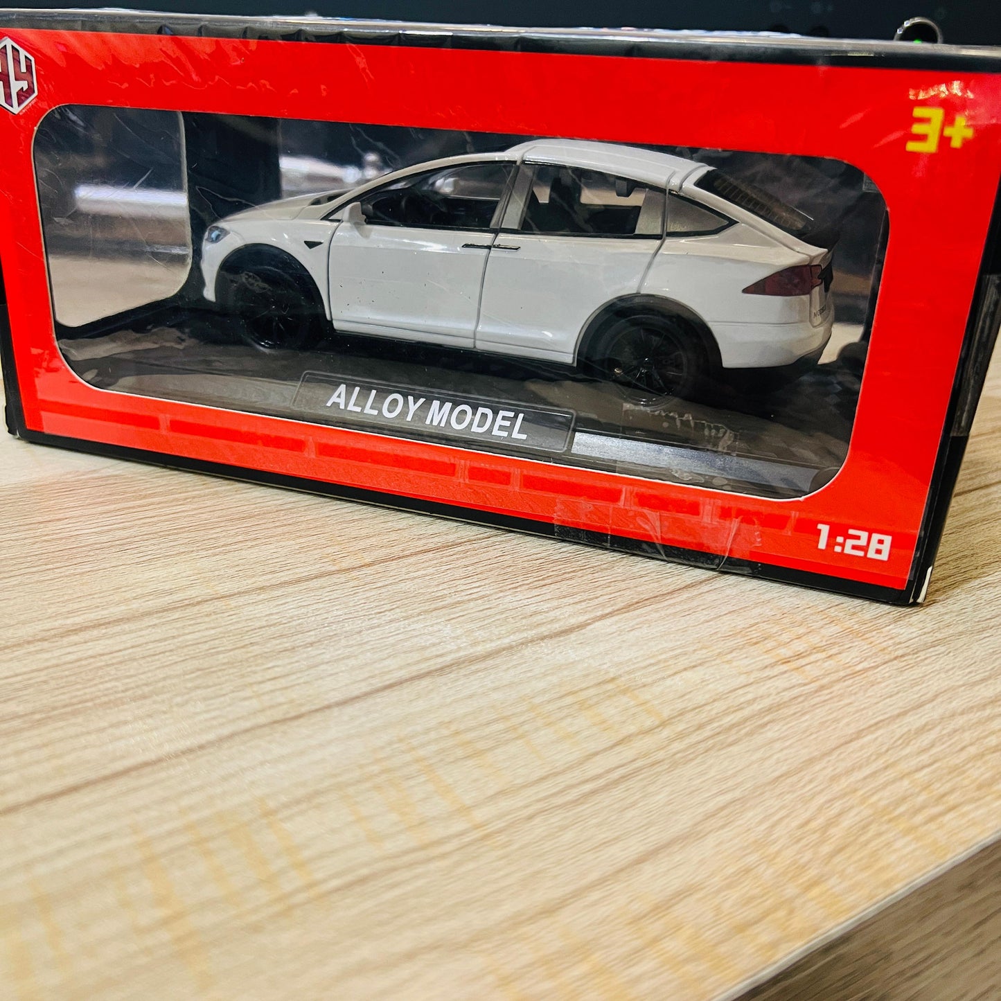 Tesla Model X Diecast Car – 1:28 Scale White Alloy SUV | Pull Back Action | Opening Doors | Electric Vehicle Model Toy for Kids & Collectors - Mahal Al Madinahdiecast carMahal Al MadinahMahal Al MadinahTesla Model X Diecast Car – 1:28 Scale White Alloy SUV | Pull Back Action | Opening Doors | Electric Vehicle Model Toy for Kids & CollectorsTesla Model X Diecast Car – 1:28 Scale White Alloy SUV | Pull Back Action | Opening Doors | Electric Vehicle Model Toy for Kids & Collectors