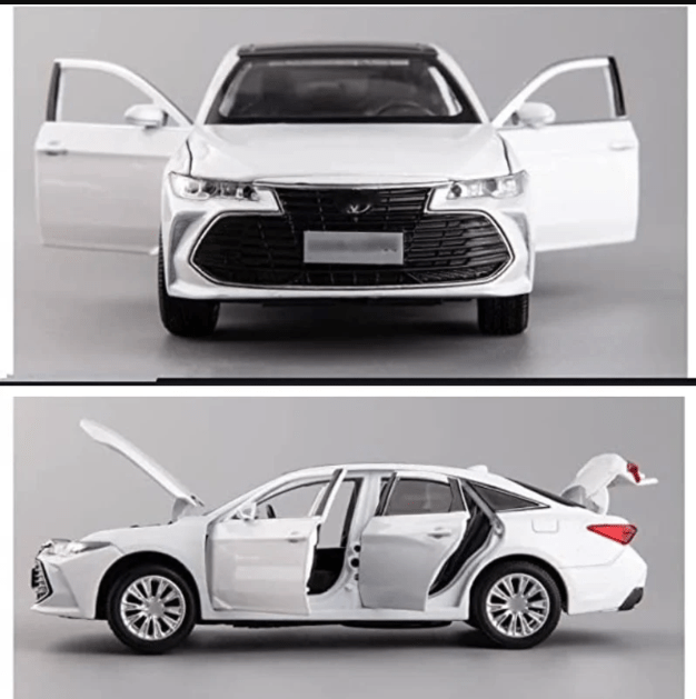 Toyota Avalon Alloy Diecast Model Car by Jinlifang – 1:24 Scale Metal Body with Lights, Sound, Openable Doors, Pull Back Action – Premium Toy for Kids & Collectors - Mahal Al Madinahdiecast carMahal Al MadinahMahal Al MadinahToyota Avalon Alloy Diecast Model Car by Jinlifang – 1:24 Scale Metal Body with Lights, Sound, Openable Doors, Pull Back Action – Premium Toy for Kids & Collectors.Toyota Avalon Alloy Diecast Model Car by Jinlifang – 1:24 Scale Metal Body with Lights, Sound, Openable Doors,