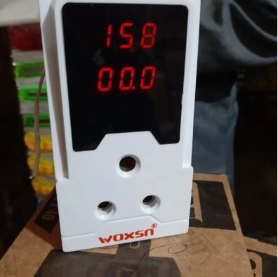 Woxsn Automatic Digital AC Power Protector 30A | Voltage, Amp & Temperature Display | Over/Under Voltage Protection for AC, Fridge, Freezer & Appliances - Mahal Al MadinahMahal Al MadinahMahal Al MadinahWoxsn Automatic Digital AC Power Protector 30A | Voltage, Amp & Temperature Display | Over/Under Voltage Protection for AC, Fridge, Freezer & Appliances Mahal Al MadinahWoxsn Automatic Digital AC Power Protector 30A | Voltage, Amp & Temperature Display | Over/Under Voltage Protection for AC, Frid