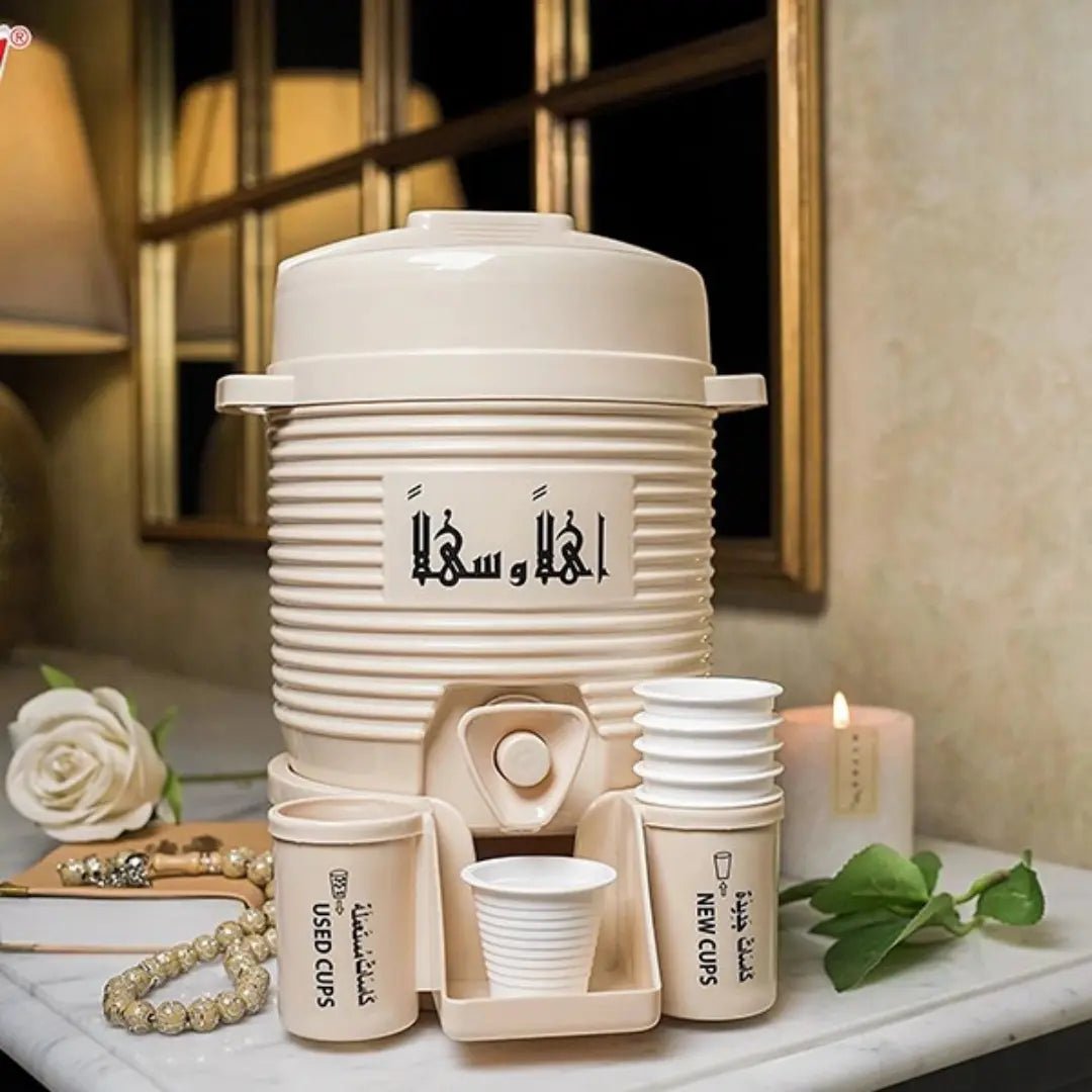 Zamzam Water Cooler – 2L (Cream Color) - Mahal Al MadinahWater ColorsMahal Al MadinahMahal Al MadinahZAMZAM - 2L - CRMZamzam Water Cooler – 2L (Cream Color) Mahal Al MadinahZamzam Water Cooler – 2L (Cream Color)