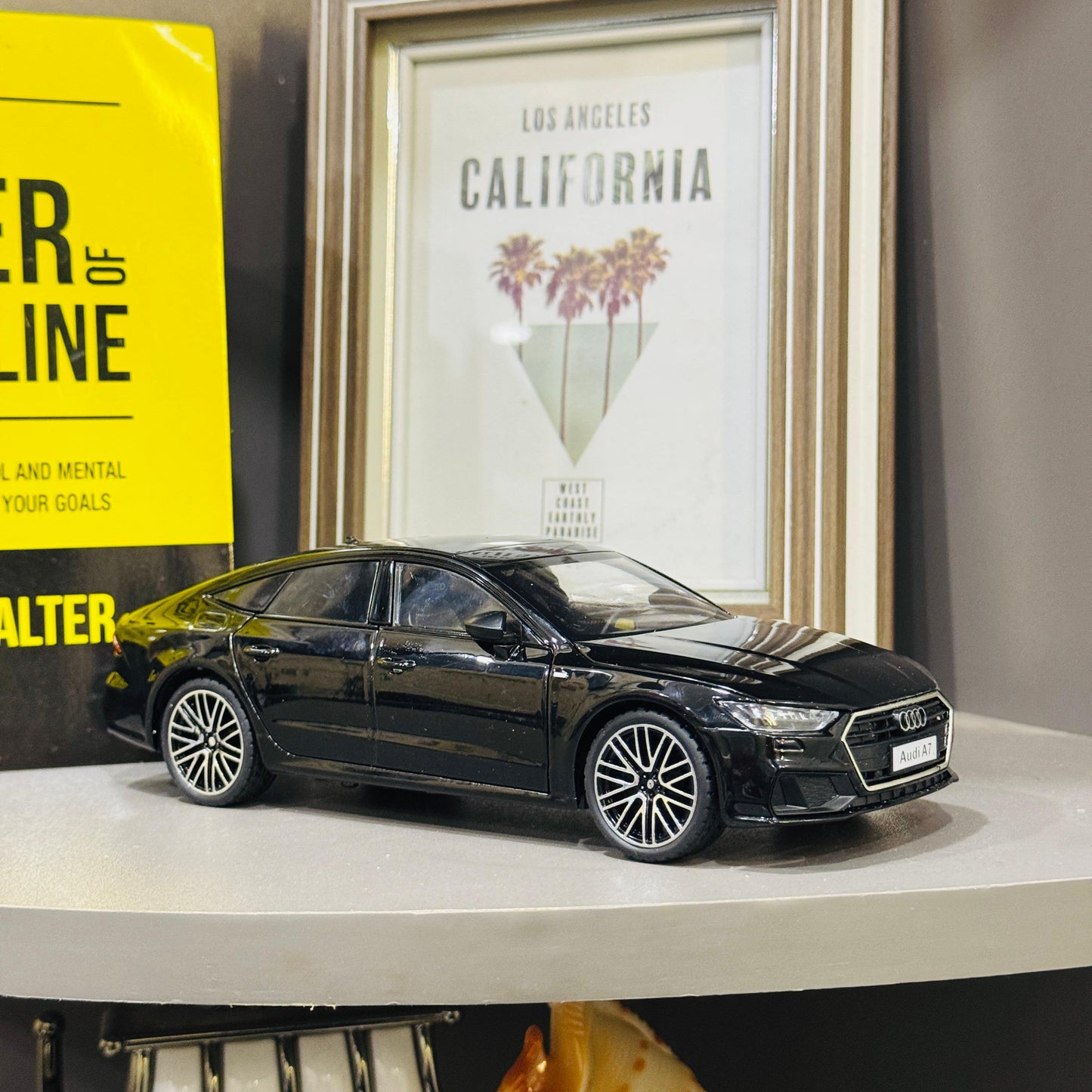 1:24 Die - Cast Audi A7 Model Car | Collectible Luxury Sedan Replica Alloy Metal Toy Car with Openable Doors & Pull - Back Action - Mahal Al MadinahMahal Al MadinahMahal Al MadinahBlack1:24 Die - Cast Audi A7 Model Car | Collectible Luxury Sedan Replica Alloy Metal Toy Car with Openable Doors & Pull - Back Action Mahal Al Madinah1:24 Die - Cast Audi A7 Model Car | Collectible Luxury Sedan Replica Alloy Metal Toy Car with Openable Doors & Pull - Back Action