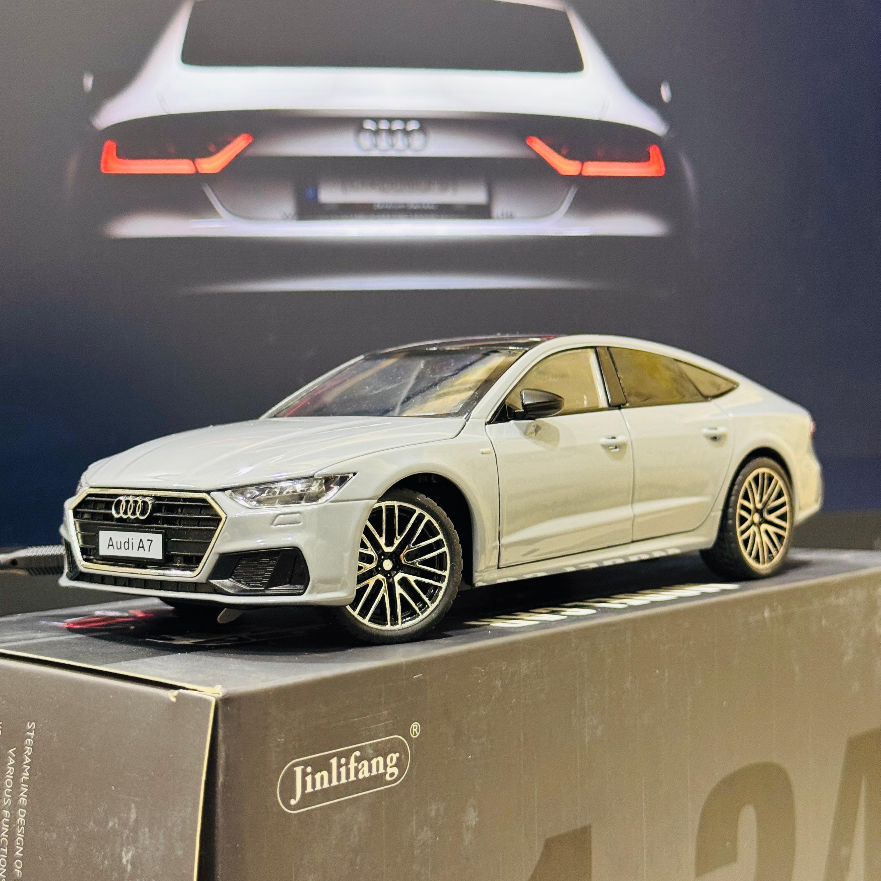 1:24 Die - Cast Audi A7 Model Car | Collectible Luxury Sedan Replica Alloy Metal Toy Car with Openable Doors & Pull - Back Action - Mahal Al MadinahMahal Al MadinahMahal Al MadinahBlack1:24 Die - Cast Audi A7 Model Car | Collectible Luxury Sedan Replica Alloy Metal Toy Car with Openable Doors & Pull - Back Action Mahal Al Madinah1:24 Die - Cast Audi A7 Model Car | Collectible Luxury Sedan Replica Alloy Metal Toy Car with Openable Doors & Pull - Back Action