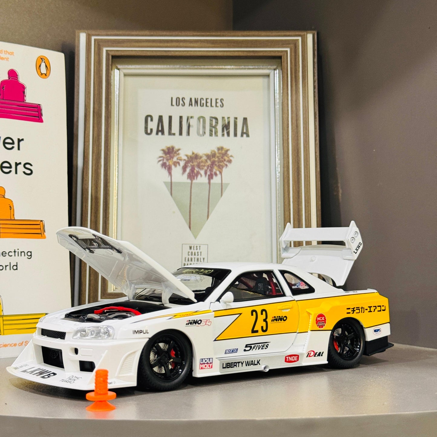 1:24 Nissan Skyline GTR R34 Ares Wide Body Diecast Model | Alloy Sports Car with Sound & Light - Mahal Al MadinahMahal Al MadinahMahal Al MadinahN1:24 Nissan Skyline GTR R34 Ares Wide Body Diecast Model | Alloy Sports Car with Sound & Light Mahal Al Madinah1:24 Nissan Skyline GTR R34 Ares Wide Body Diecast Model | Alloy Sports Car with Sound & Light