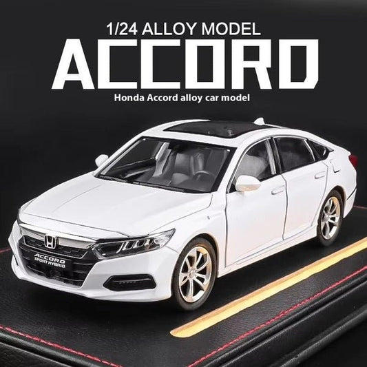 1:24 Premium Honda Accord Diecast Model Car – Metal Body, Pull Back Action, Openable Doors, Lights & Sound | Toy for Kids & Collectors - Mahal Al Madinahdiecast carMahal Al MadinahMahal Al MadinahWhite1:24 Premium Honda Accord Diecast Model Car – Metal Body, Pull Back Action, Openable Doors, Lights & Sound | Toy for Kids & Collectors.1:24 Premium Honda Accord Diecast Model Car – Metal Body, Pull Back Action, Openable Doors, Lights & Sound | Toy for Kids & Collectors