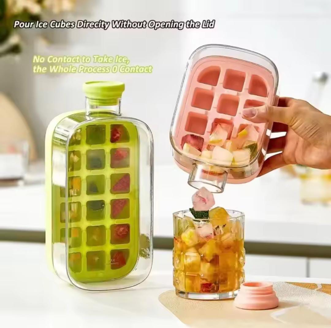 🧊💦 2 - in - 1 Ice Cube Tray & Drinking Bottle ❄ | No - Touch One - Click Ice Mold 🧃 | With Straw & Leakproof Lid 🚫👐 | Easy Ice Release & Sip Anywhere! 🥤 - Mahal Al MadinahDrinkware AccessoryMahal Al MadinahMahal Al Madinah🧊💦 2 - in - 1 Ice Cube Tray & Drinking Bottle ❄ | No - Touch One - Click Ice Mold 🧃 | With Straw & Leakproof Lid 🚫👐 | Easy Ice Release & Sip Anywhere! 🥤.🧊💦 2 - in - 1 Ice Cube Tray & Drinking Bottle ❄ | No - Touch One - Click Ice Mold 🧃 | With Straw & Leakproof Lid 🚫👐 | Easy Ic