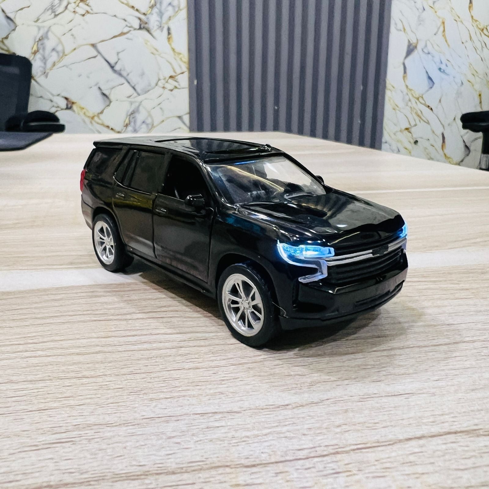Diecast Chevrolet Tahoe Metal Car Model | Miniature Display Toy with Lights & Sound - Mahal Al MadinahMahal Al MadinahMahal Al MadinahDiecast Chevrolet Tahoe Metal Car Model | Miniature Display Toy with Lights & Sound.Diecast Chevrolet Tahoe Metal Car Model | Miniature Display Toy with Lights & Sound
