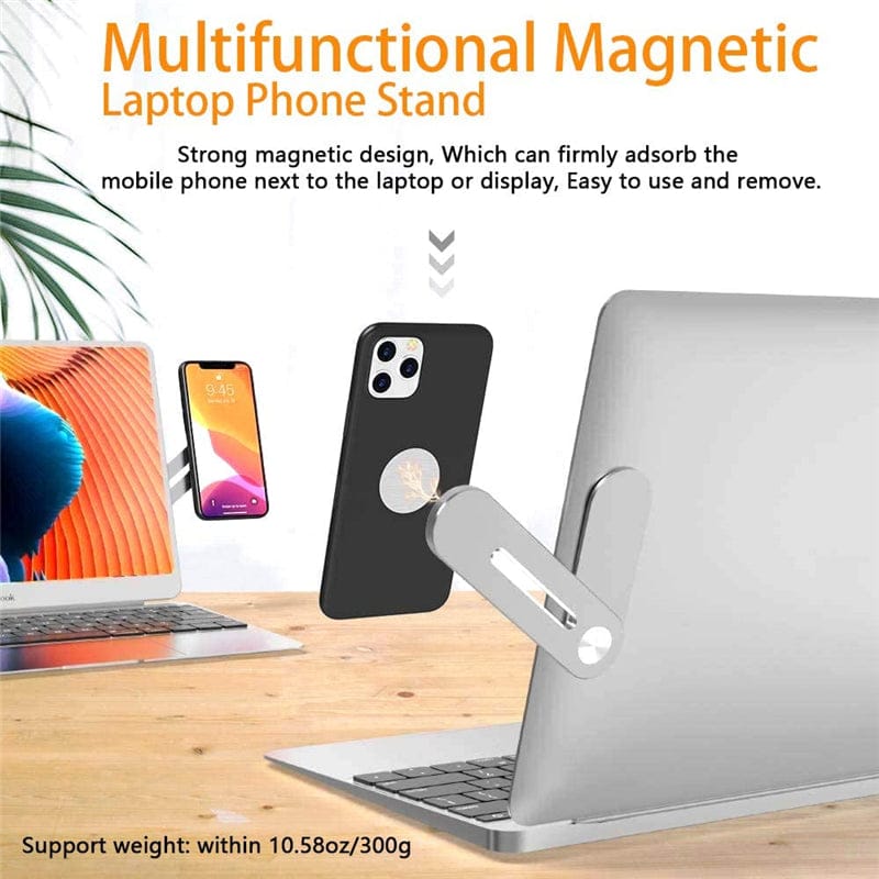 Foldable Laptop Phone Holder – Magnetic Mount for Dual - Screen Productivity 📱💻 - Mahal Al MadinahMahal Al MadinahMahal Al MadinahFoldable Laptop Phone Holder – Magnetic Mount for Dual - Screen Productivity 📱💻.Foldable Laptop Phone Holder – Magnetic Mount for Dual - Screen Productivity 📱💻