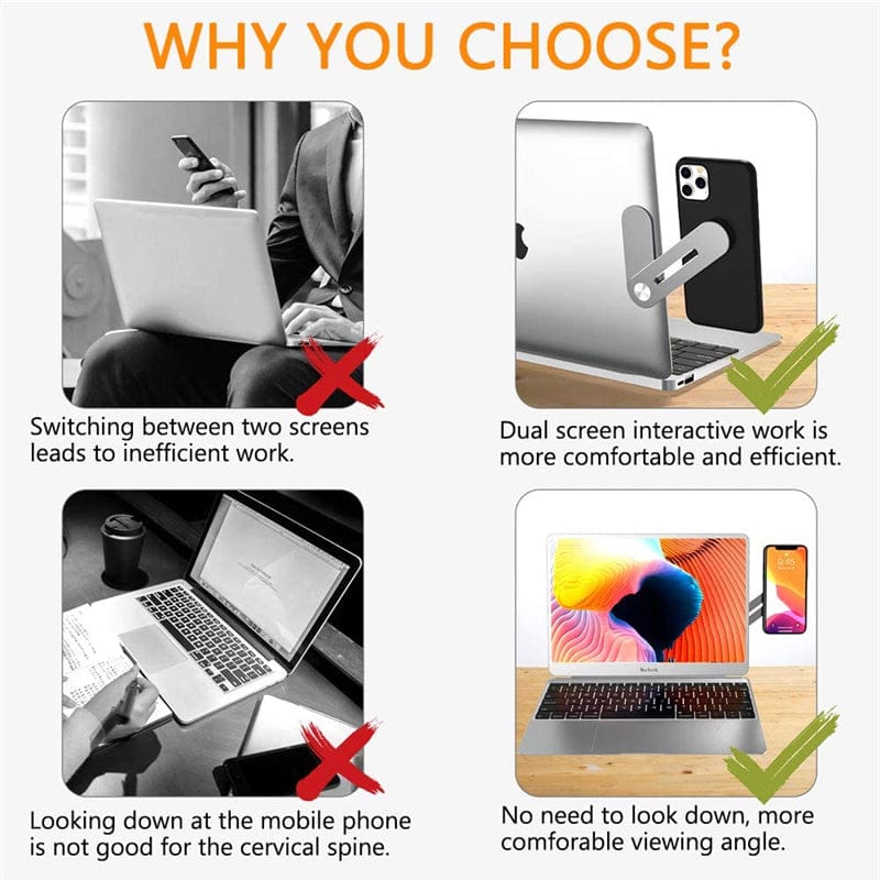Foldable Laptop Phone Holder – Magnetic Mount for Dual - Screen Productivity 📱💻 - Mahal Al MadinahMahal Al MadinahMahal Al MadinahFoldable Laptop Phone Holder – Magnetic Mount for Dual - Screen Productivity 📱💻.Foldable Laptop Phone Holder – Magnetic Mount for Dual - Screen Productivity 📱💻