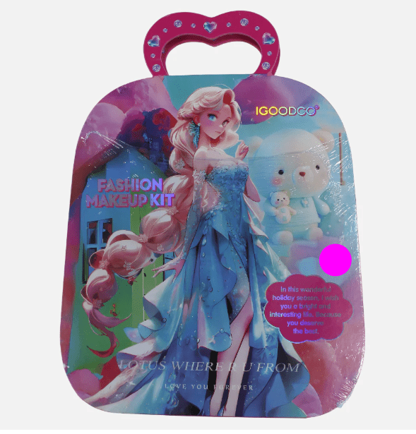 Girls Fashion Make - Up Kit with Cute Carry Bag – Pretend Beauty Toy Set with Lipsticks, Mirror, and Accessories – Gift for Kids & Princess Fans - Mahal Al MadinahMAKEUP KITMahal Al MadinahMahal Al MadinahGirls Fashion Make - Up Kit with Cute Carry Bag – Pretend Beauty Toy Set with Lipsticks, Mirror, and Accessories – Gift for Kids & Princess FansGirls Fashion Make - Up Kit with Cute Carry Bag – Pretend Beauty Toy Set with Lipsticks, Mirror, and Accessories – Gift for Kids & Princess Fans