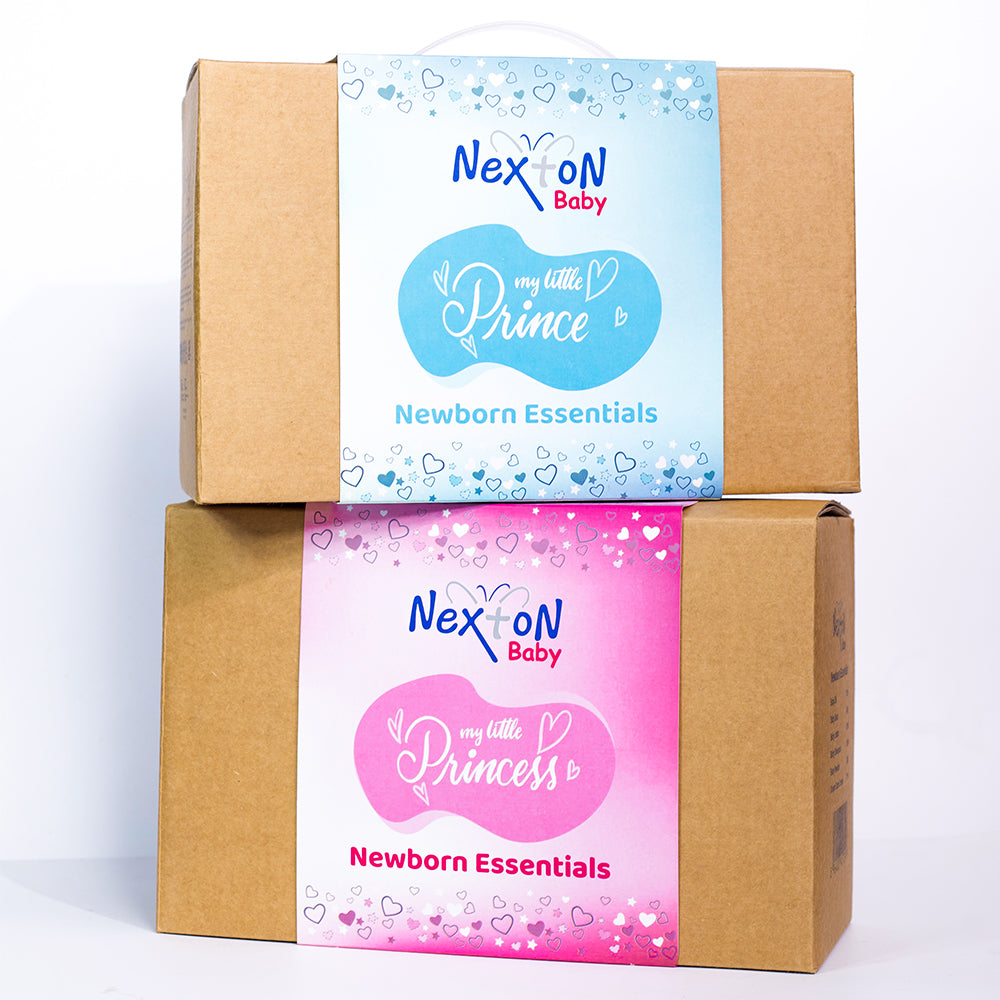 👶🎁 Nexton Baby Newborn Essentials Gift Box – Complete Skincare & Hygiene Set for Infants – Ideal Baby Shower Gift Pack