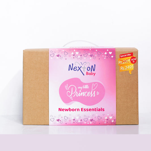 👶🎁 Nexton Baby Newborn Essentials Gift Box – Complete Skincare & Hygiene Set for Infants – Ideal Baby Shower Gift Pack