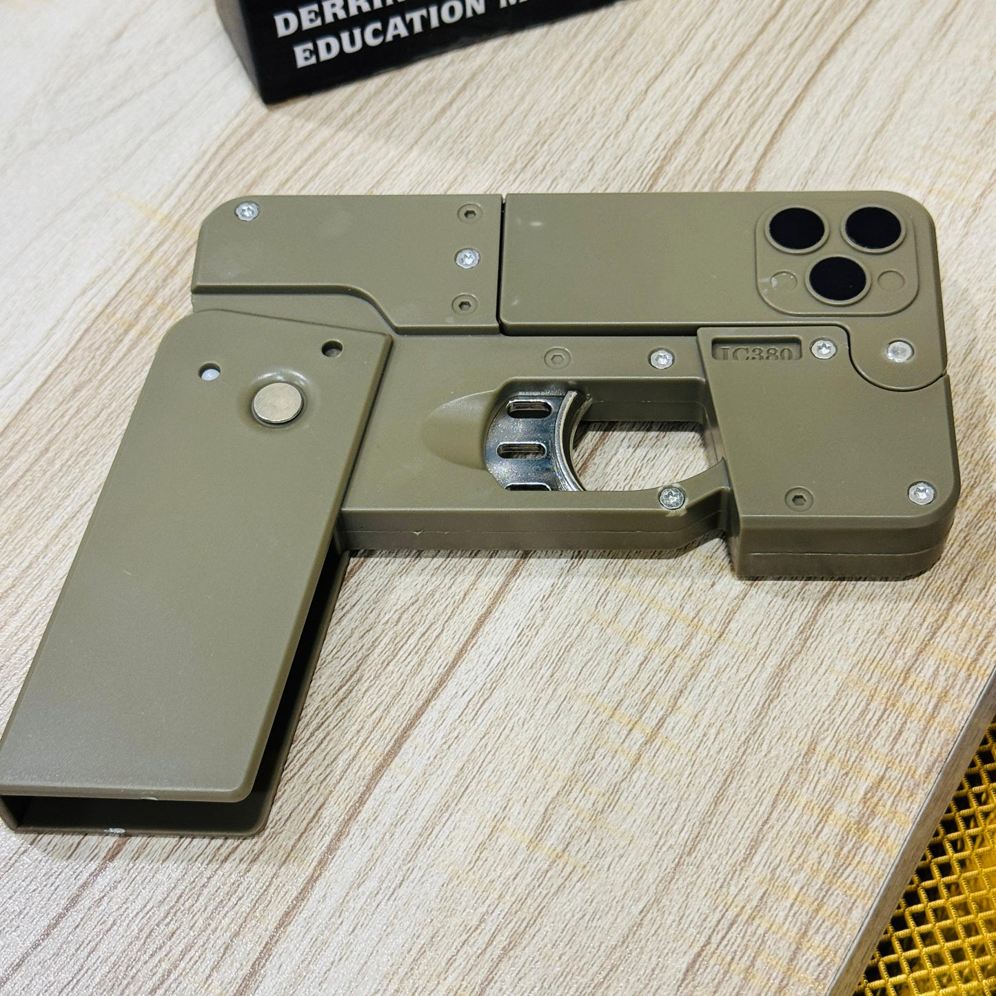 iPhone Style Toy Shooting Gun | Foam Dart Blaster with Shell Ejection Feature DERRINGER SCIENCE 🧪 EDUCATION MODEL - Mahal Al MadinahMahal Al MadinahMahal Al MadinahBlackiPhone Style Toy Shooting Gun | Foam Dart Blaster with Shell Ejection Feature DERRINGER SCIENCE 🧪 EDUCATION MODEL Mahal Al MadinahiPhone Style Toy Shooting Gun | Foam Dart Blaster with Shell Ejection Feature DERRINGER SCIENCE 🧪 EDUCATION MODEL