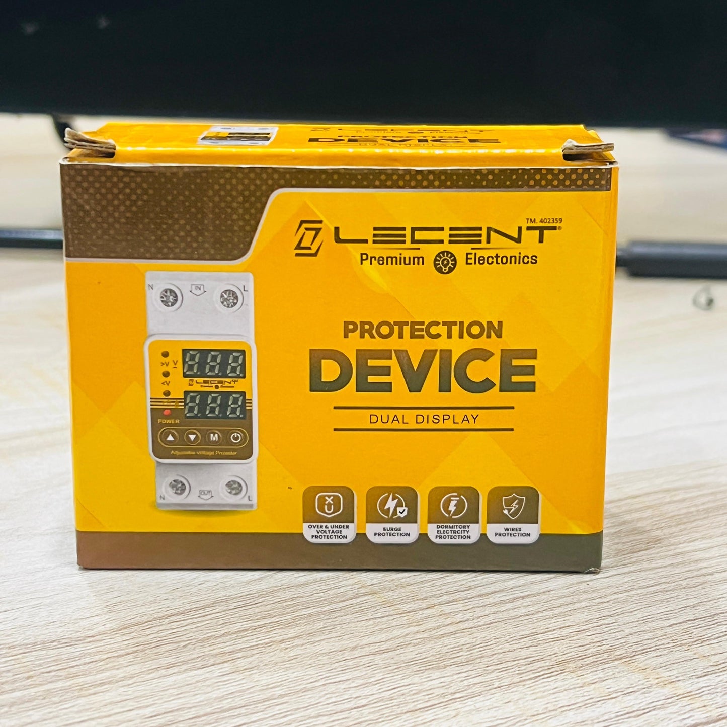 Lecent Premium 68A Dual Display Voltage Protection Device | Adjustable Over/Under Voltage & Surge Relay Breaker with Overcurrent Protection - Mahal Al MadinahMahal Al MadinahMahal Al MadinahLecent Premium 68A Dual Display Voltage Protection Device | Adjustable Over/Under Voltage & Surge Relay Breaker with Overcurrent Protection.Lecent Premium 68A Dual Display Voltage Protection Device | Adjustable Over/Under Voltage & Surge Relay Breaker with Overcurrent Protection