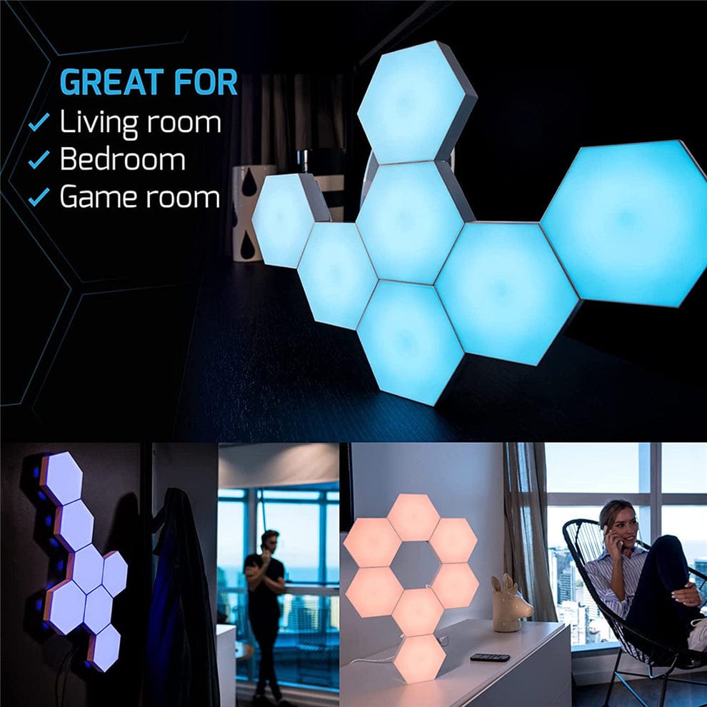 LED Quantum Lamp 🔷 Hexagonal Touch Sensor Light – Modular Wall Panel for Ambient Décor ✨ - Mahal Al MadinahMahal Al MadinahMahal Al MadinahLED Quantum Lamp 🔷 Hexagonal Touch Sensor Light – Modular Wall Panel for Ambient Décor ✨.LED Quantum Lamp 🔷 Hexagonal Touch Sensor Light – Modular Wall Panel for Ambient Décor ✨