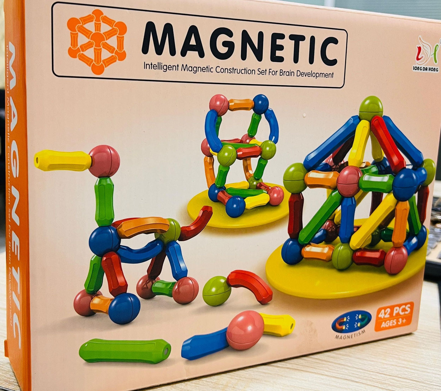 Magnetic Building Blocks Set for Kids (25/36/42/64 PCS) | STEM Magnet Balls & Rods Educational Toy for Toddlers & Preschoolers Age 3+ - Mahal Al MadinahMahal Al MadinahMahal Al Madinah36 pcsMagnetic Building Blocks Set for Kids (25/36/42/64 PCS) | STEM Magnet Balls & Rods Educational Toy for Toddlers & Preschoolers Age 3+ Mahal Al MadinahMagnetic Building Blocks Set for Kids (25/36/42/64 PCS) | STEM Magnet Balls & Rods Educational Toy for Toddlers & Preschoolers Age 3+