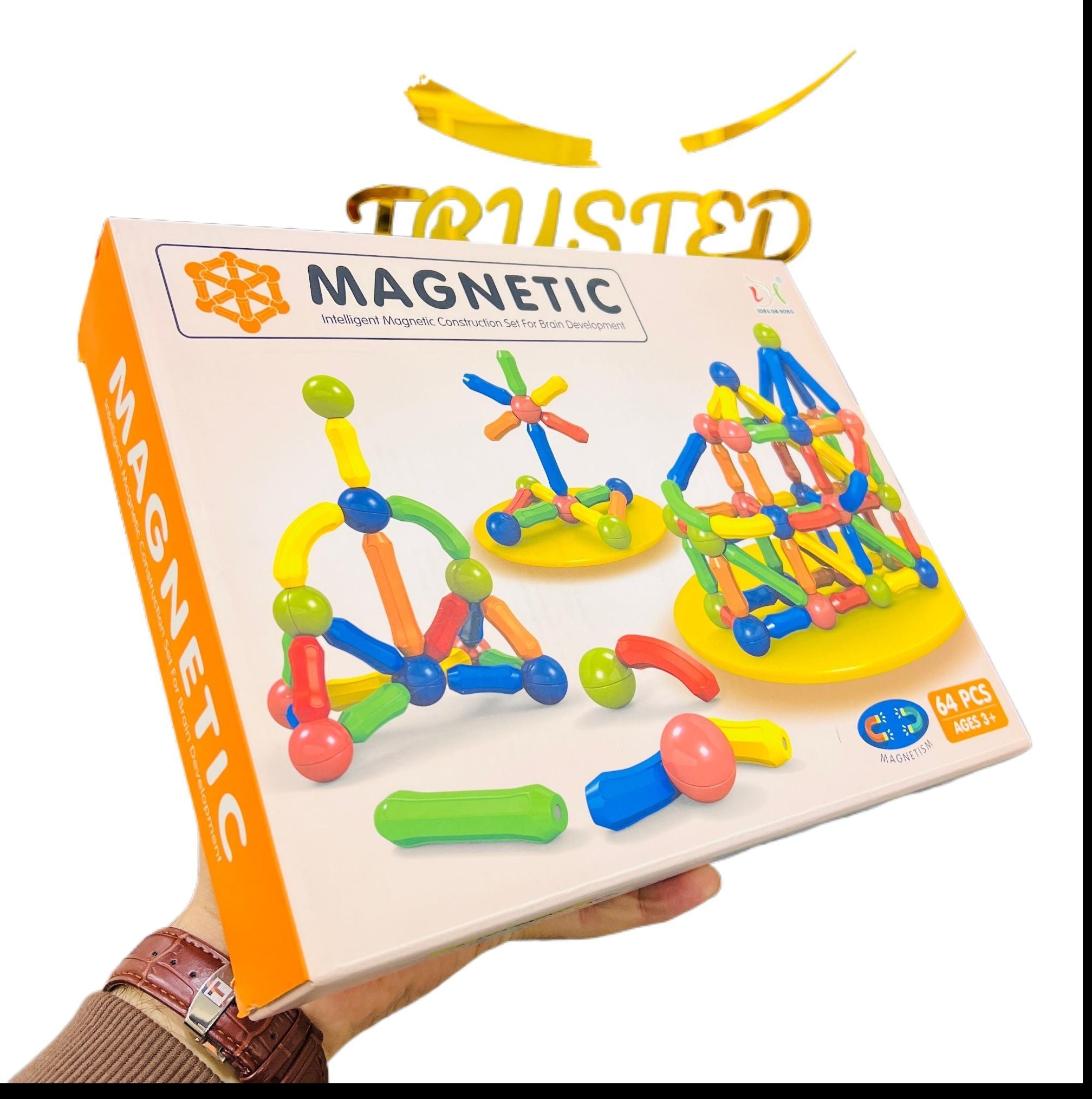 Magnetic Building Blocks Set for Kids (25/36/42/64 PCS) | STEM Magnet Balls & Rods Educational Toy for Toddlers & Preschoolers Age 3+ - Mahal Al MadinahMahal Al MadinahMahal Al Madinah25 pcsMagnetic Building Blocks Set for Kids (25/36/42/64 PCS) | STEM Magnet Balls & Rods Educational Toy for Toddlers & Preschoolers Age 3+ Mahal Al MadinahMagnetic Building Blocks Set for Kids (25/36/42/64 PCS) | STEM Magnet Balls & Rods Educational Toy for Toddlers & Preschoolers Age 3+