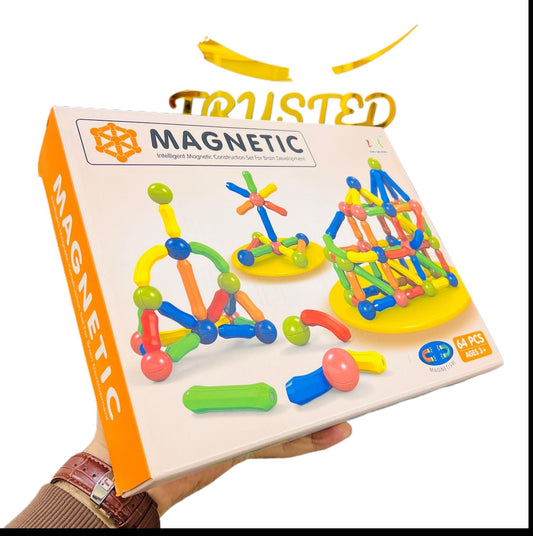 Magnetic Building Blocks Set for Kids (25/36/42/64 PCS) | STEM Magnet Balls & Rods Educational Toy for Toddlers & Preschoolers Age 3+ - Mahal Al MadinahMahal Al MadinahMahal Al Madinah25 pcsMagnetic Building Blocks Set for Kids (25/36/42/64 PCS) | STEM Magnet Balls & Rods Educational Toy for Toddlers & Preschoolers Age 3+ Mahal Al MadinahMagnetic Building Blocks Set for Kids (25/36/42/64 PCS) | STEM Magnet Balls & Rods Educational Toy for Toddlers & Preschoolers Age 3+