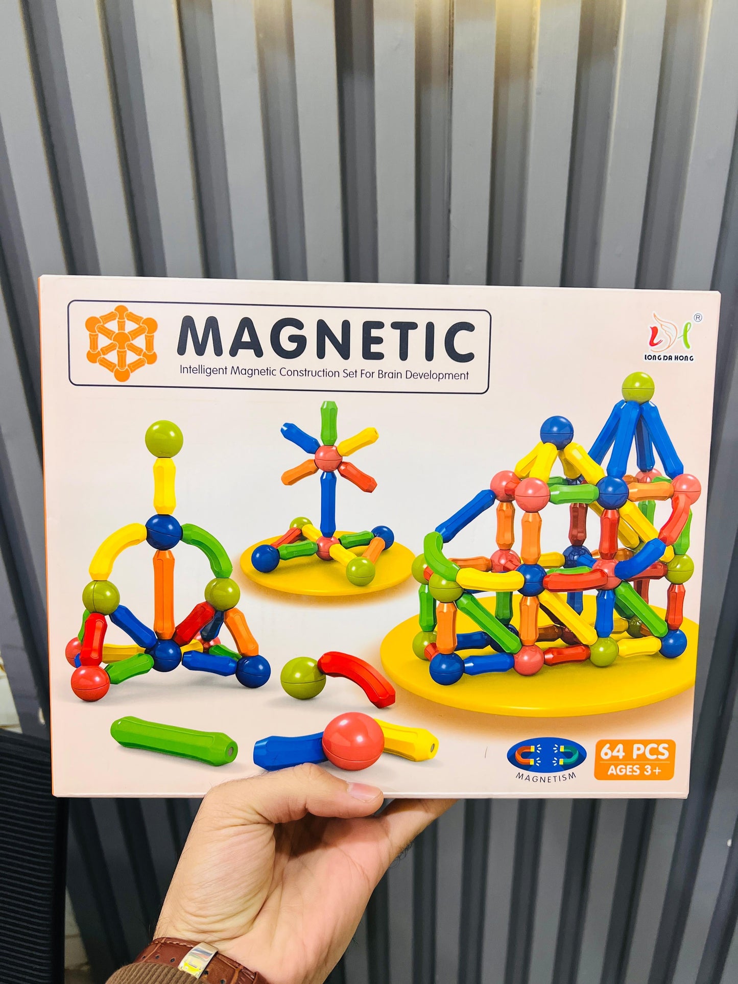 Magnetic Building Blocks Set for Kids (25/36/42/64 PCS) | STEM Magnet Balls & Rods Educational Toy for Toddlers & Preschoolers Age 3+ - Mahal Al MadinahMahal Al MadinahMahal Al Madinah25 pcsMagnetic Building Blocks Set for Kids (25/36/42/64 PCS) | STEM Magnet Balls & Rods Educational Toy for Toddlers & Preschoolers Age 3+ Mahal Al MadinahMagnetic Building Blocks Set for Kids (25/36/42/64 PCS) | STEM Magnet Balls & Rods Educational Toy for Toddlers & Preschoolers Age 3+