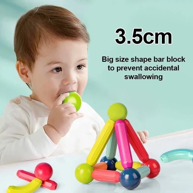 Magnetic Building Blocks Set for Kids (25/36/42/64 PCS) | STEM Magnet Balls & Rods Educational Toy for Toddlers & Preschoolers Age 3+ - Mahal Al MadinahMahal Al MadinahMahal Al Madinah36 pcsMagnetic Building Blocks Set for Kids (25/36/42/64 PCS) | STEM Magnet Balls & Rods Educational Toy for Toddlers & Preschoolers Age 3+ Mahal Al MadinahMagnetic Building Blocks Set for Kids (25/36/42/64 PCS) | STEM Magnet Balls & Rods Educational Toy for Toddlers & Preschoolers Age 3+
